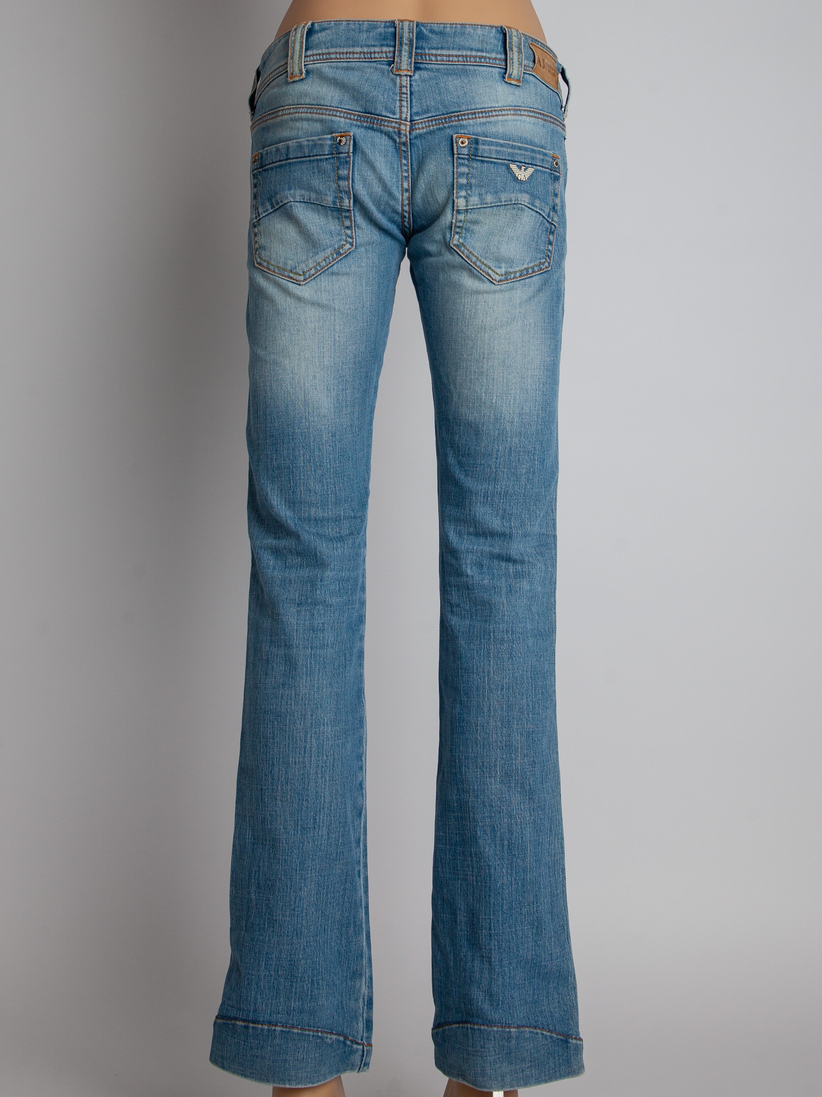 Good Armani Jeans Blue Cotton Size XS Women&