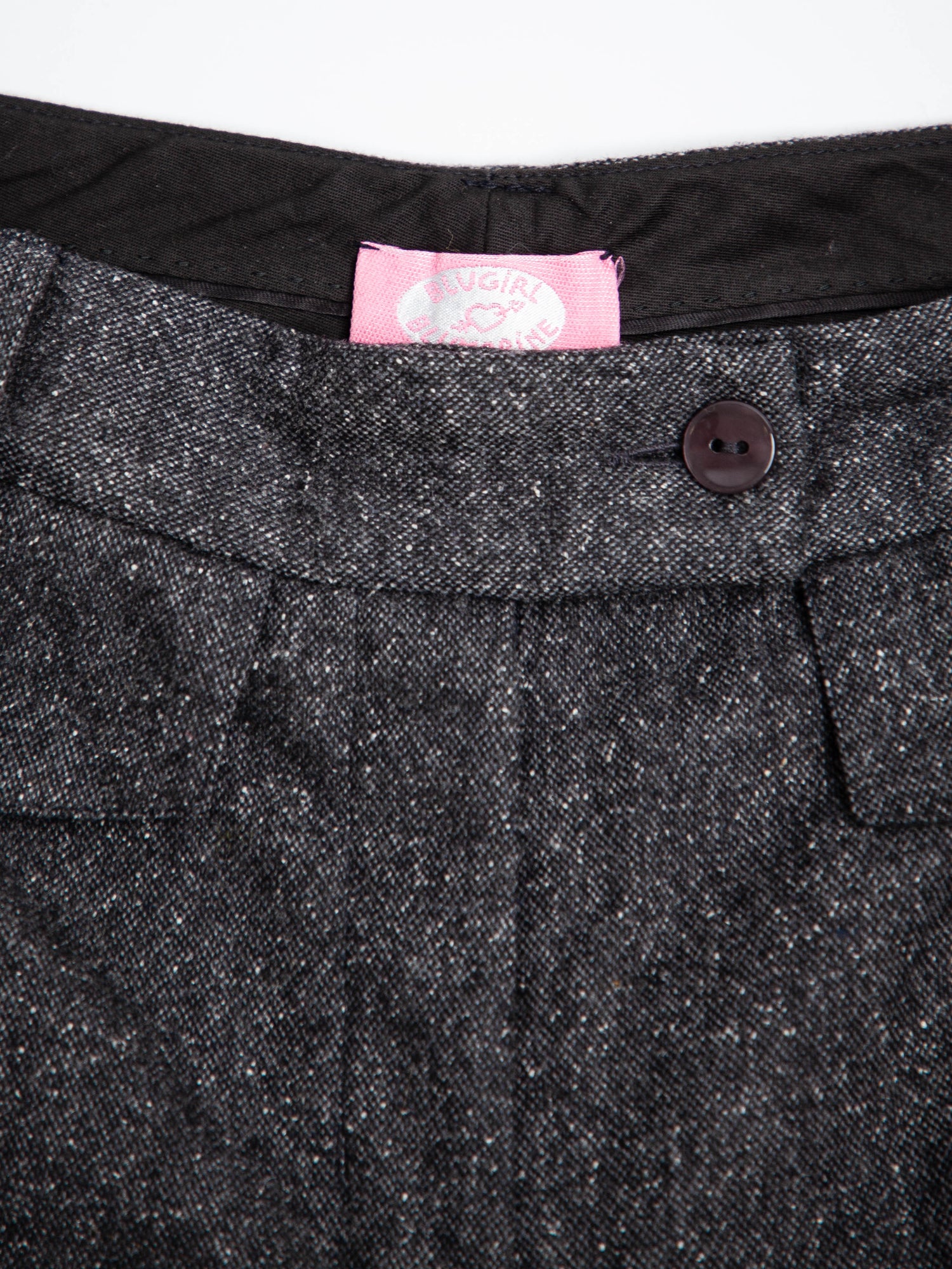 Good Blumarine Gray Silk Dress Pants Size XS Women