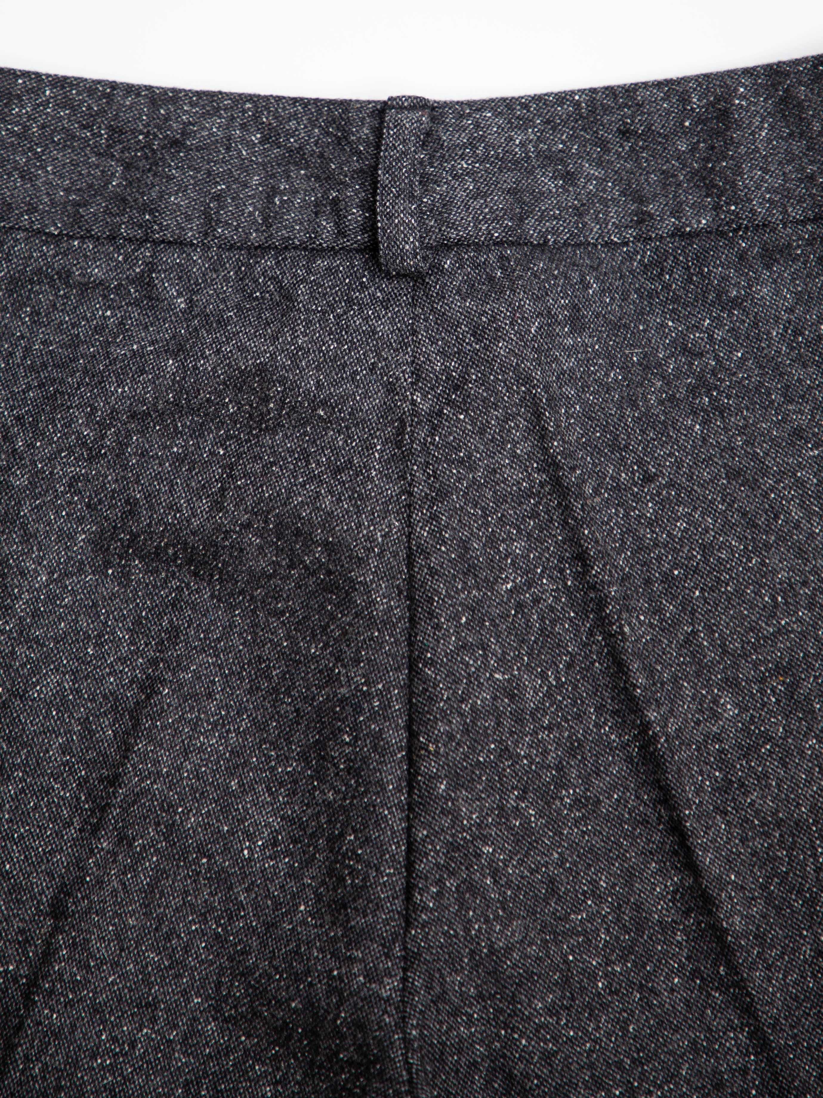 Good Blumarine Gray Silk Dress Pants Size XS Women