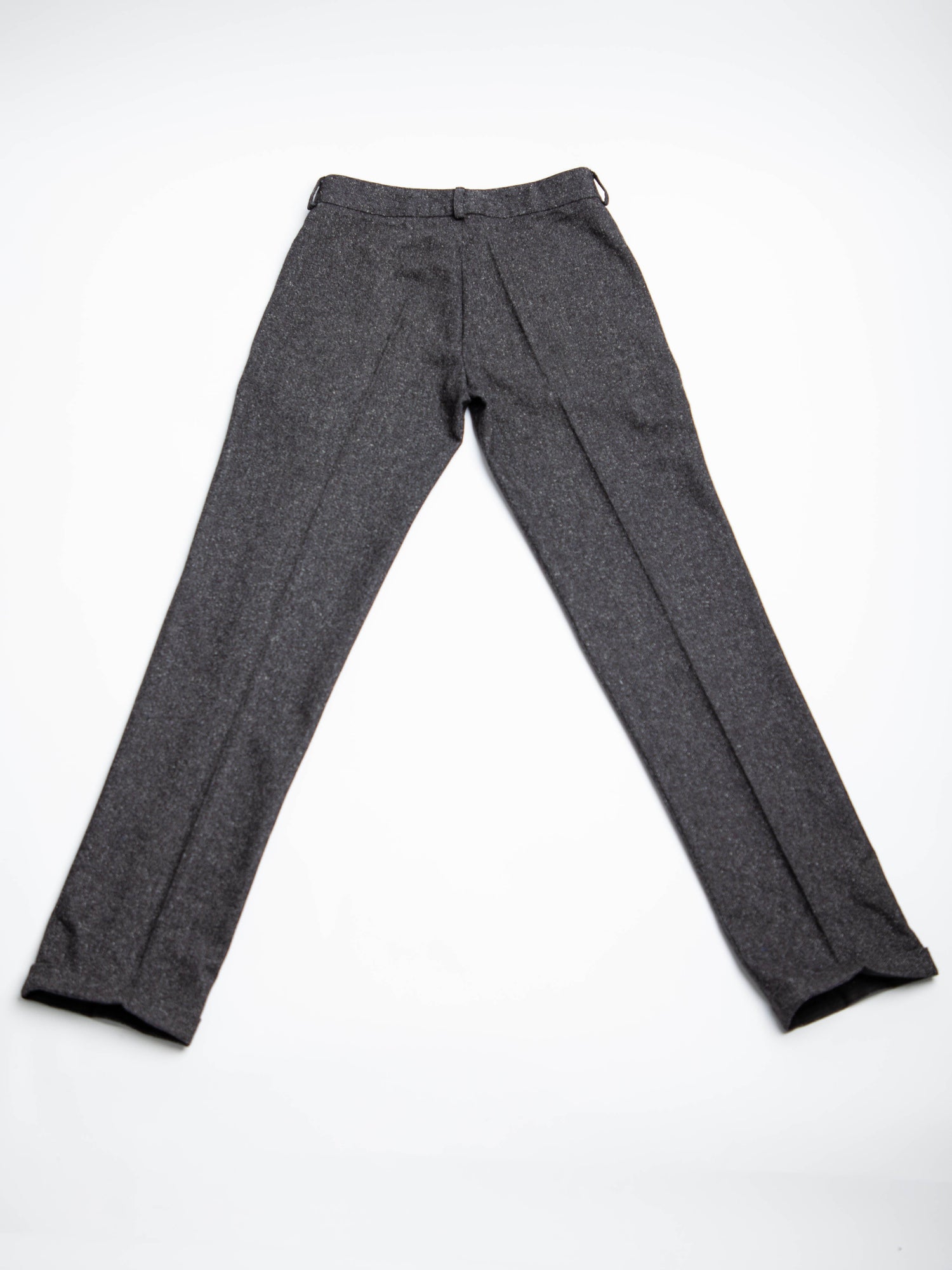 Good Blumarine Gray Silk Dress Pants Size XS Women