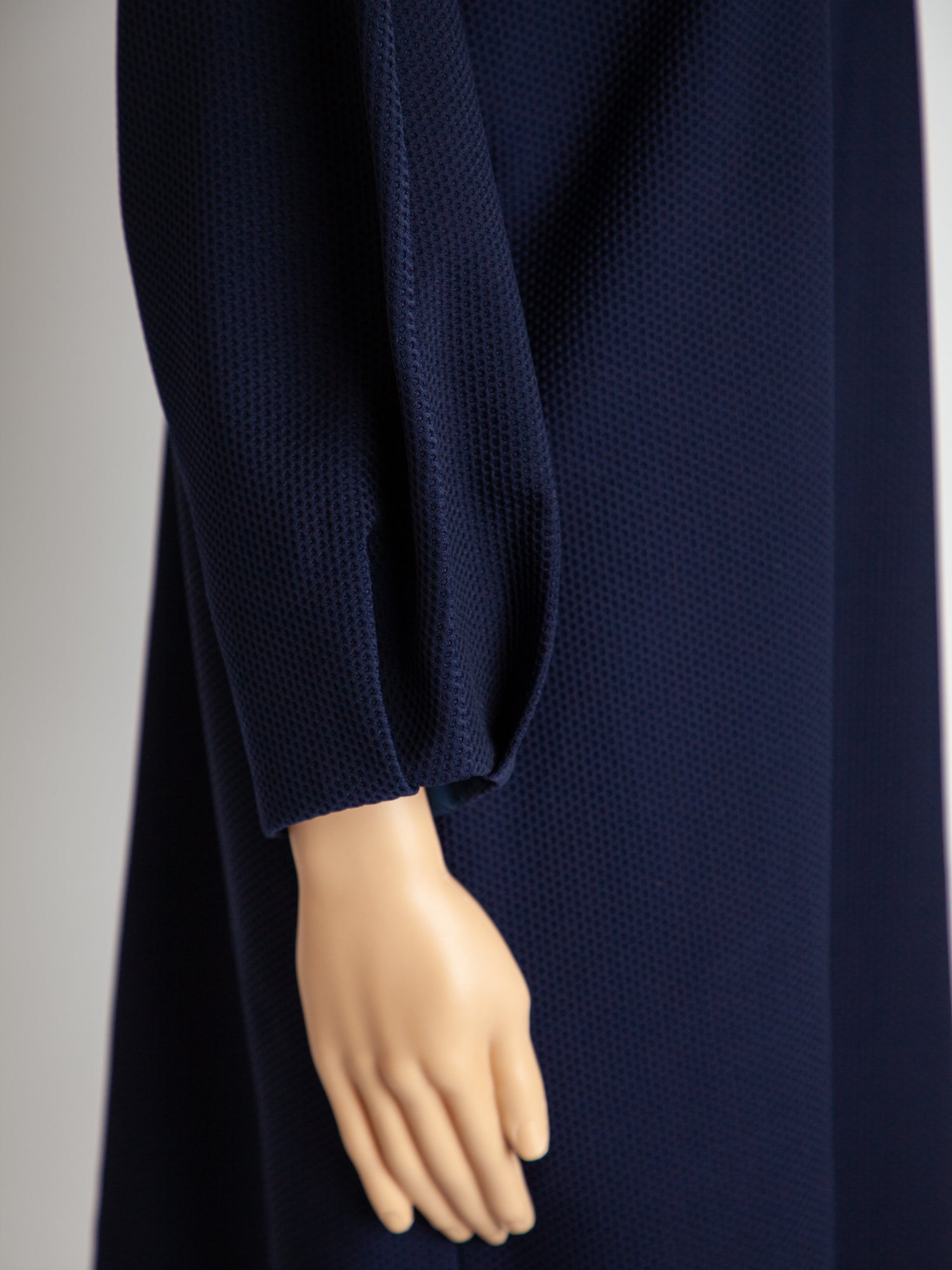 Excellent Marella Long Sleeve Blue Polyester Dress Size N/A