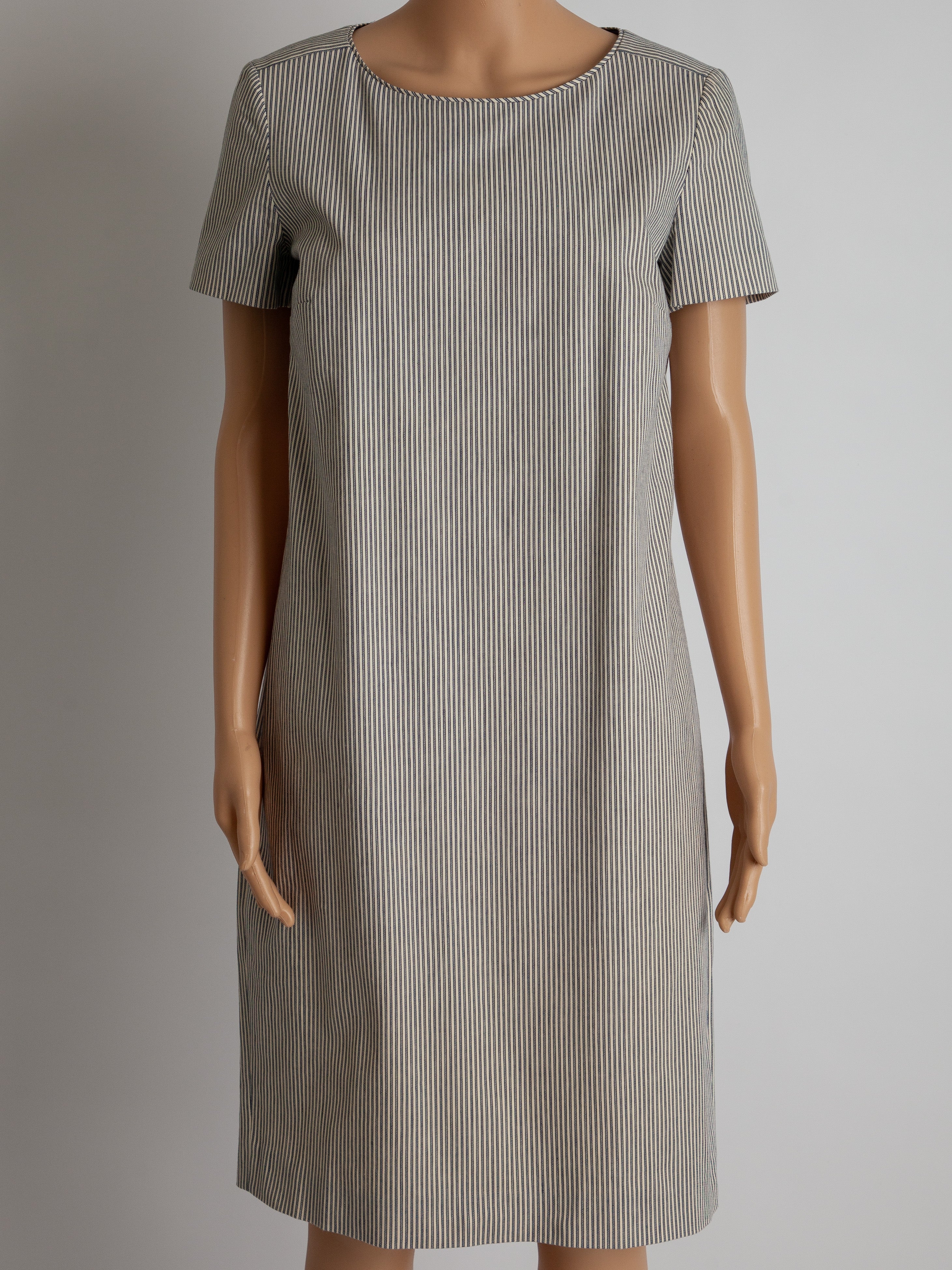 Good Max Mara Striped Cotton Dress M - Combined Color - Women’s Fashion