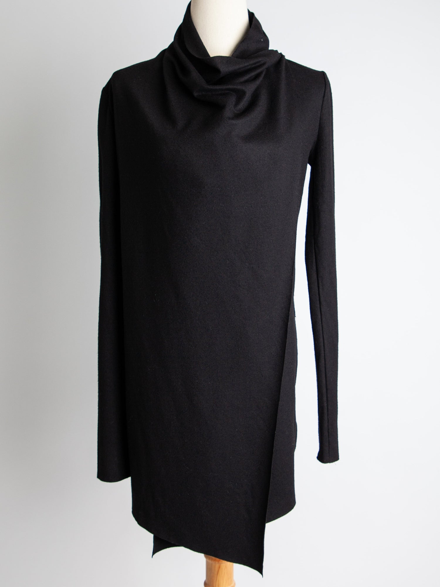 Good Helmut Black Cashmere Tunic Poncho Sweater Size XXS