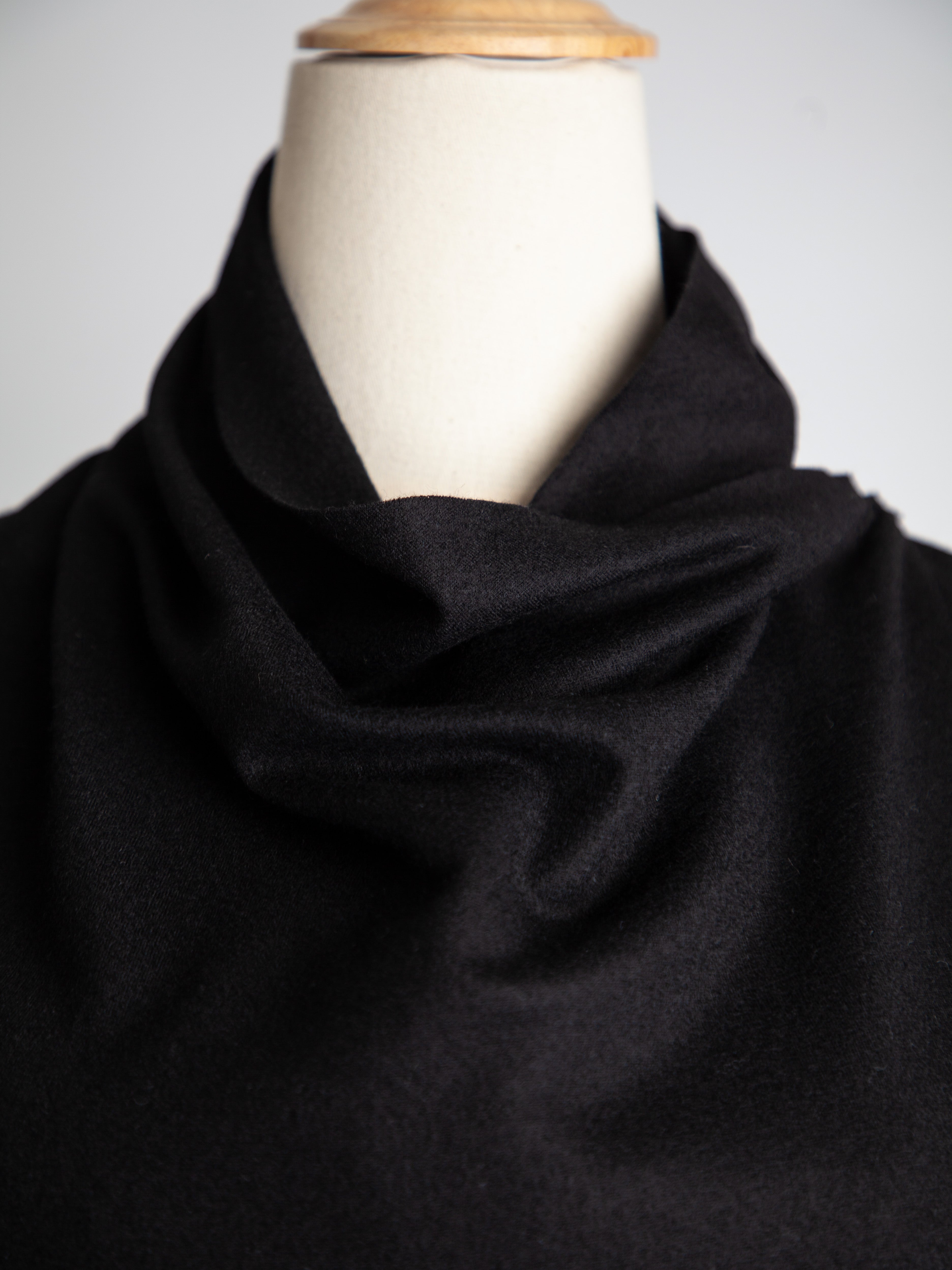 Good Helmut Black Cashmere Tunic Poncho Sweater Size XXS