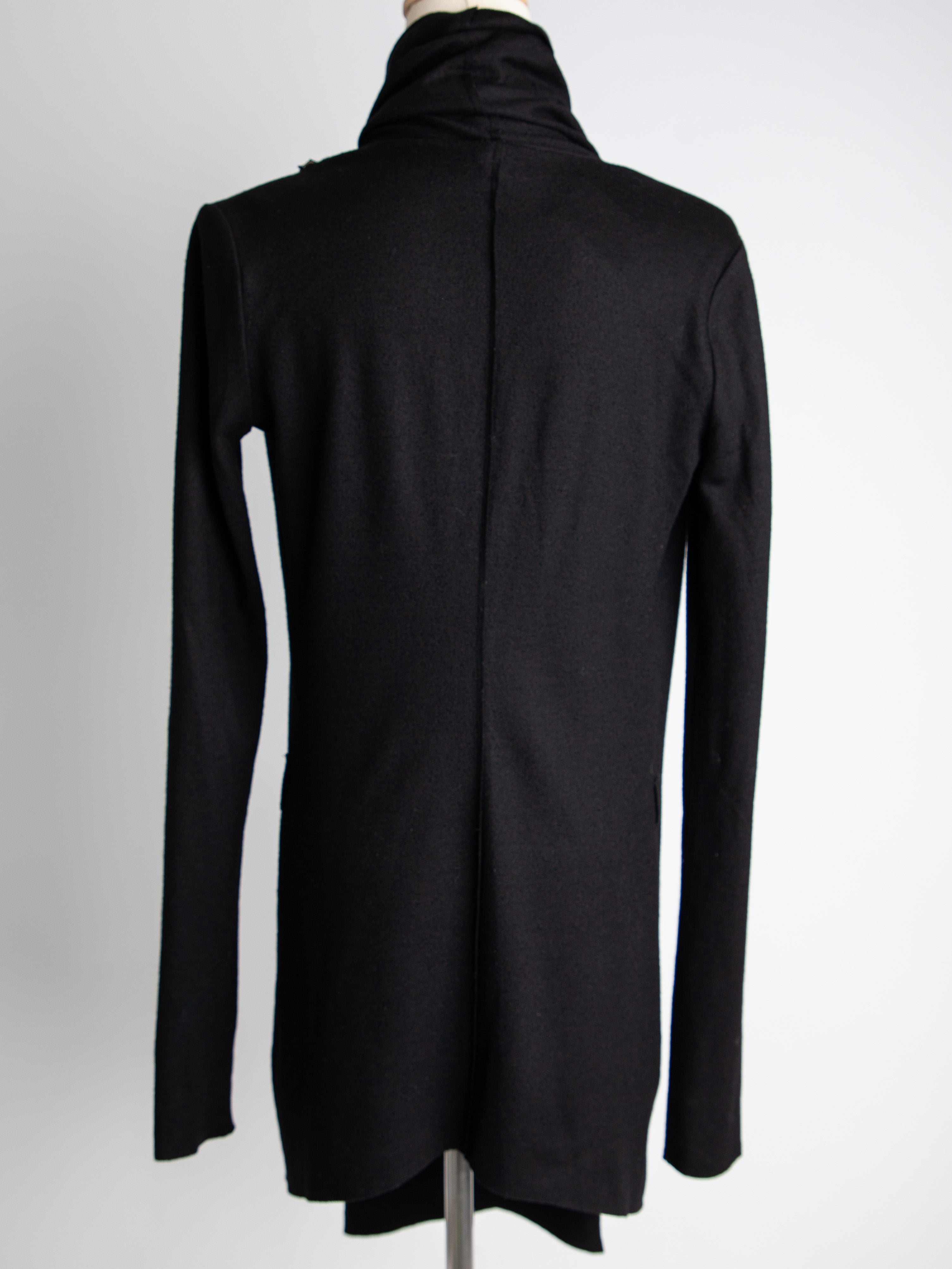 Good Helmut Black Cashmere Tunic Poncho Sweater Size XXS