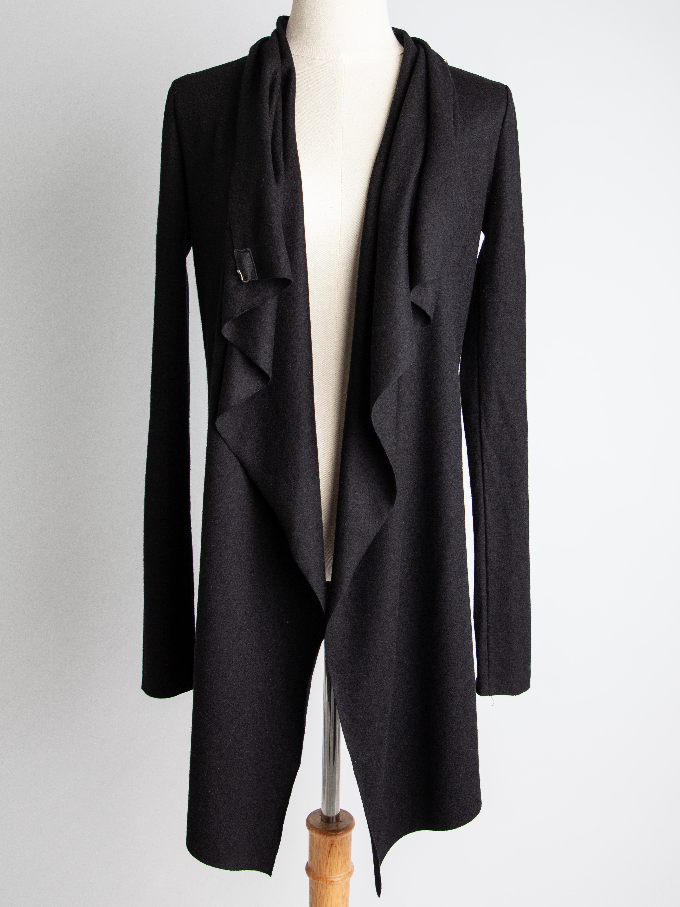 Good Helmut Black Cashmere Tunic Poncho Sweater Size XXS