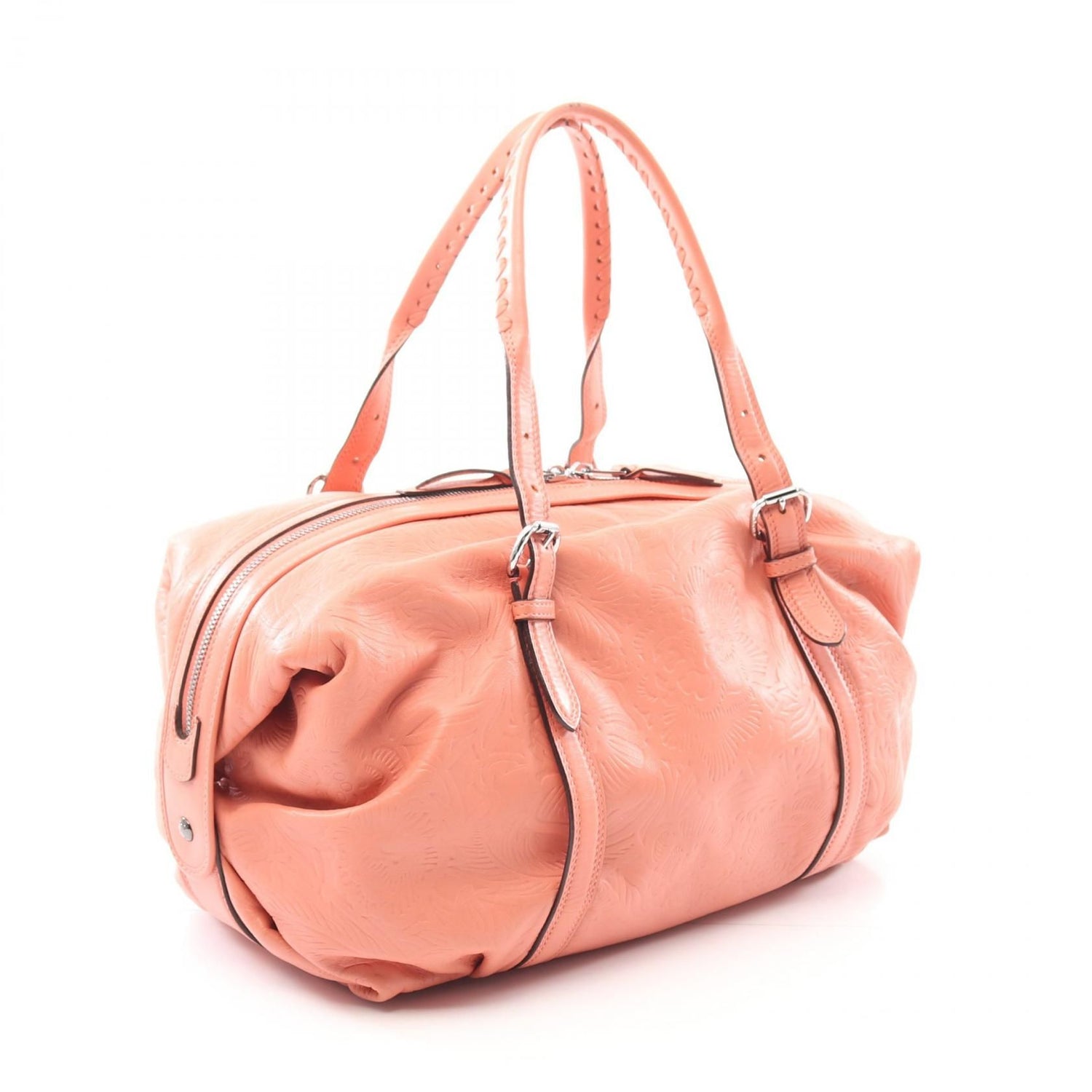 Loewe Anagram Tote Bag Pink Leather