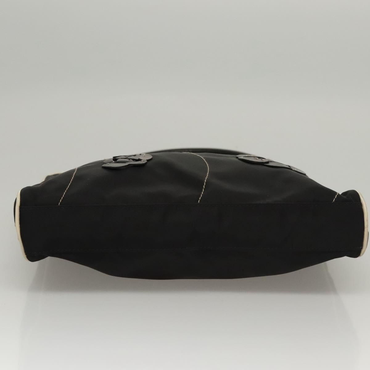 Prada Shoulder Bag Nylon Black Auth