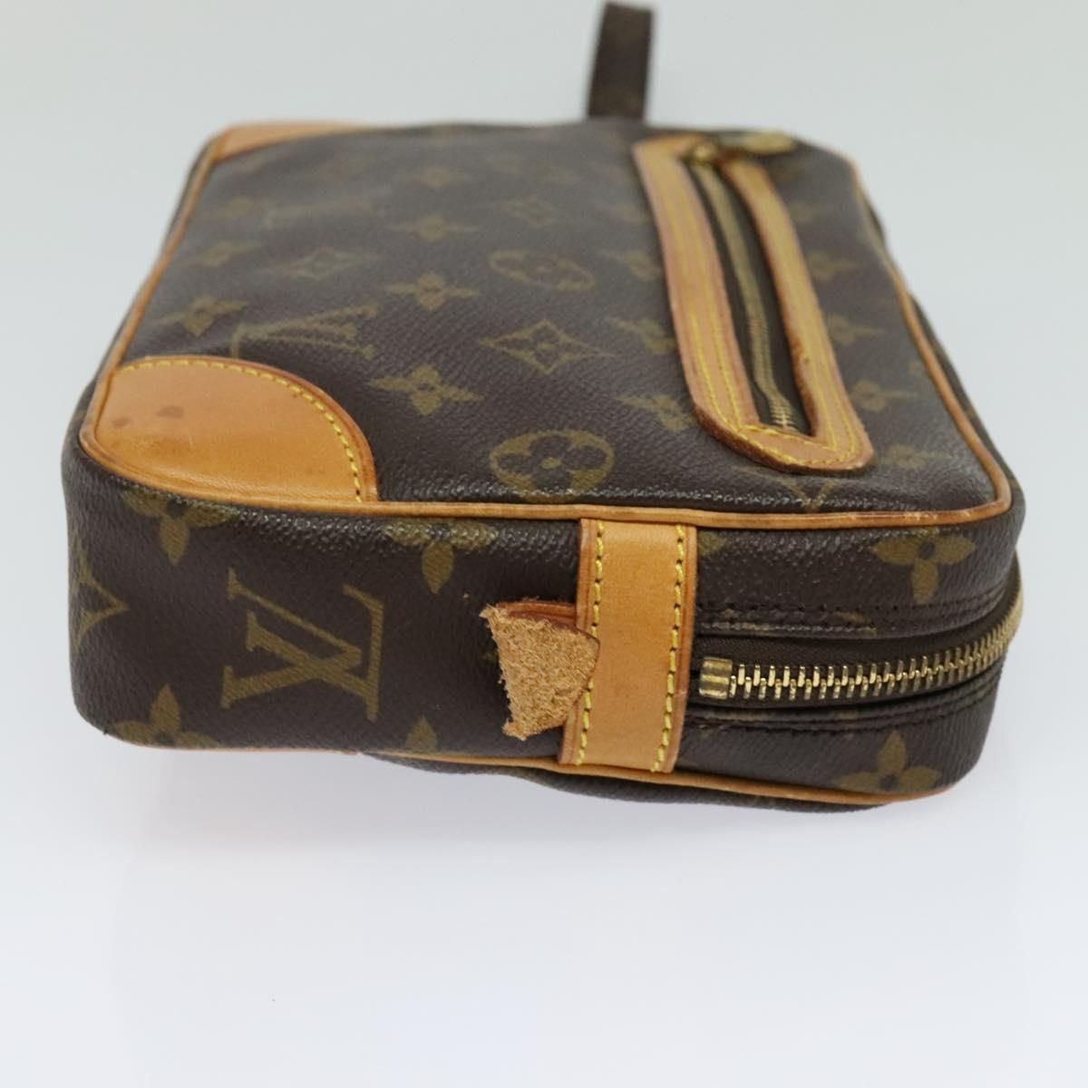 Louis Vuitton Monogram Marly Dragonne Gm Clutch Bag M 51825 Lv Auth