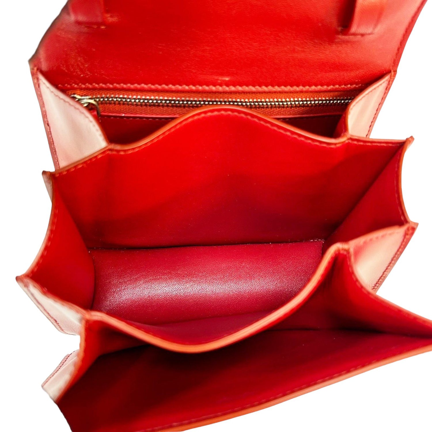 Celine Small Classic Shoulder Bag Red Box Calfskin