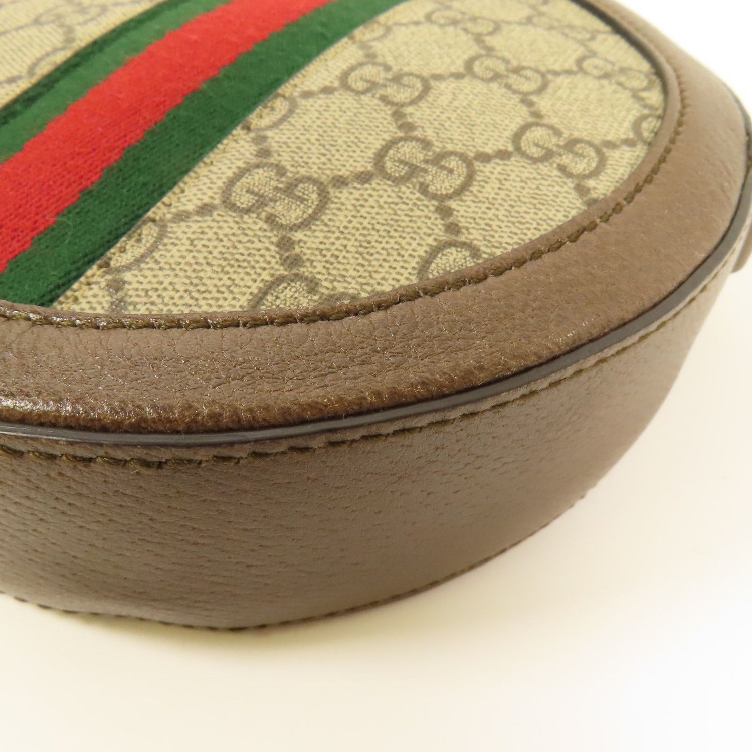 Gucci Mini Ophidia Round Backpack, GG Supreme