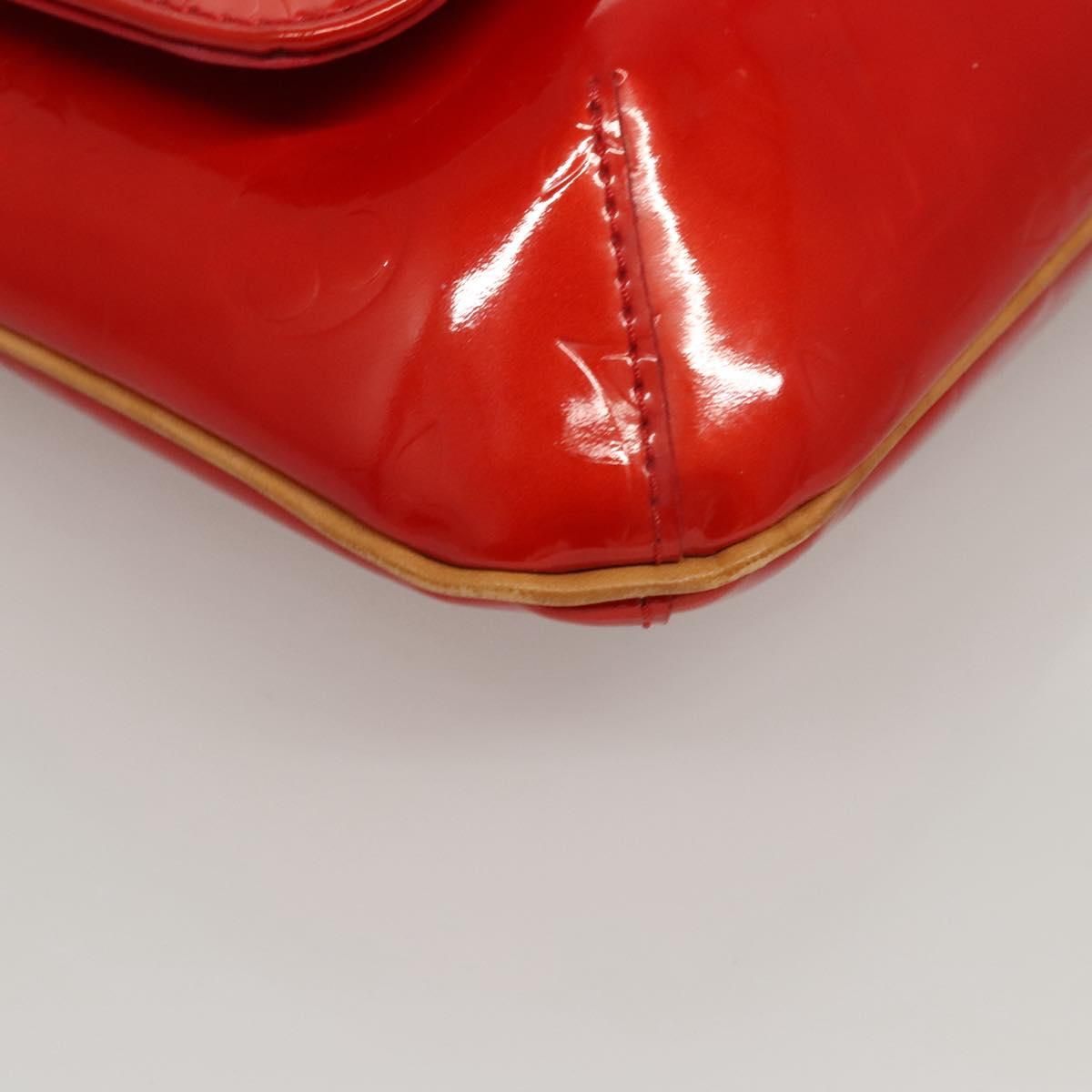 Louis Vuitton Vernis Thompson Street Bag Red M 91094 Lv Auth