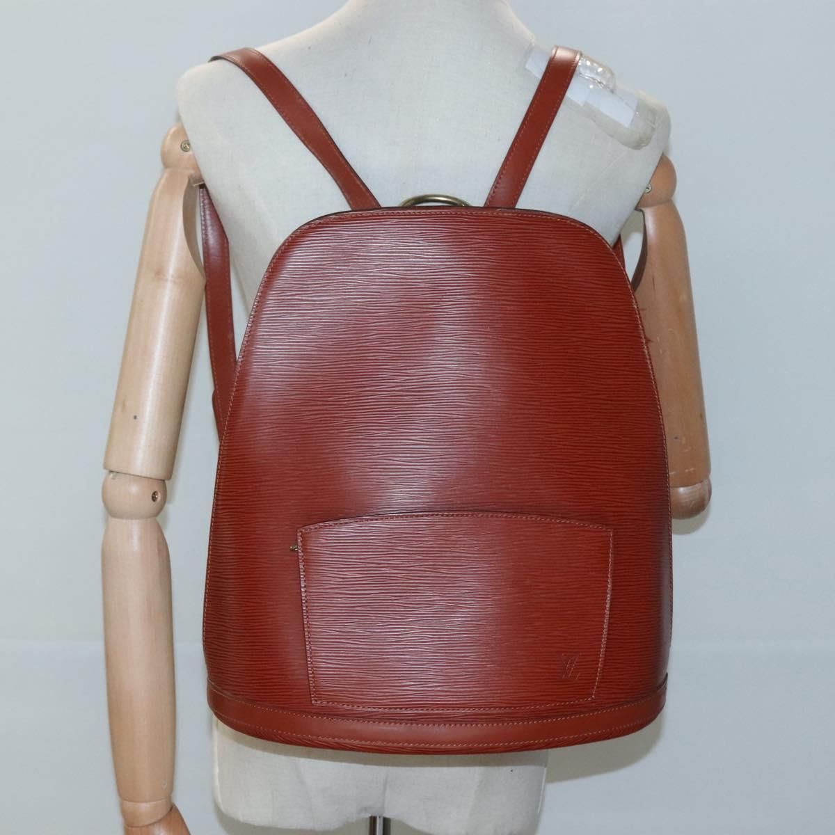 Louis Vuitton Epi Coblanc Shoulder Bag Brown M 52293 Lv Auth