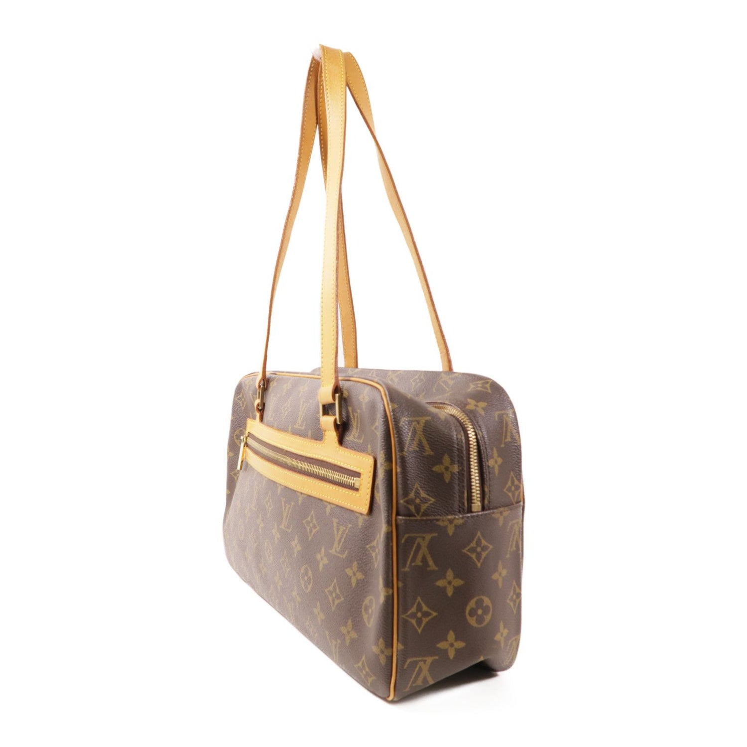 Louis Vuitton Monogram Cite Gm Gold Shoulder Bag Brown Shoulder Bag M 51181