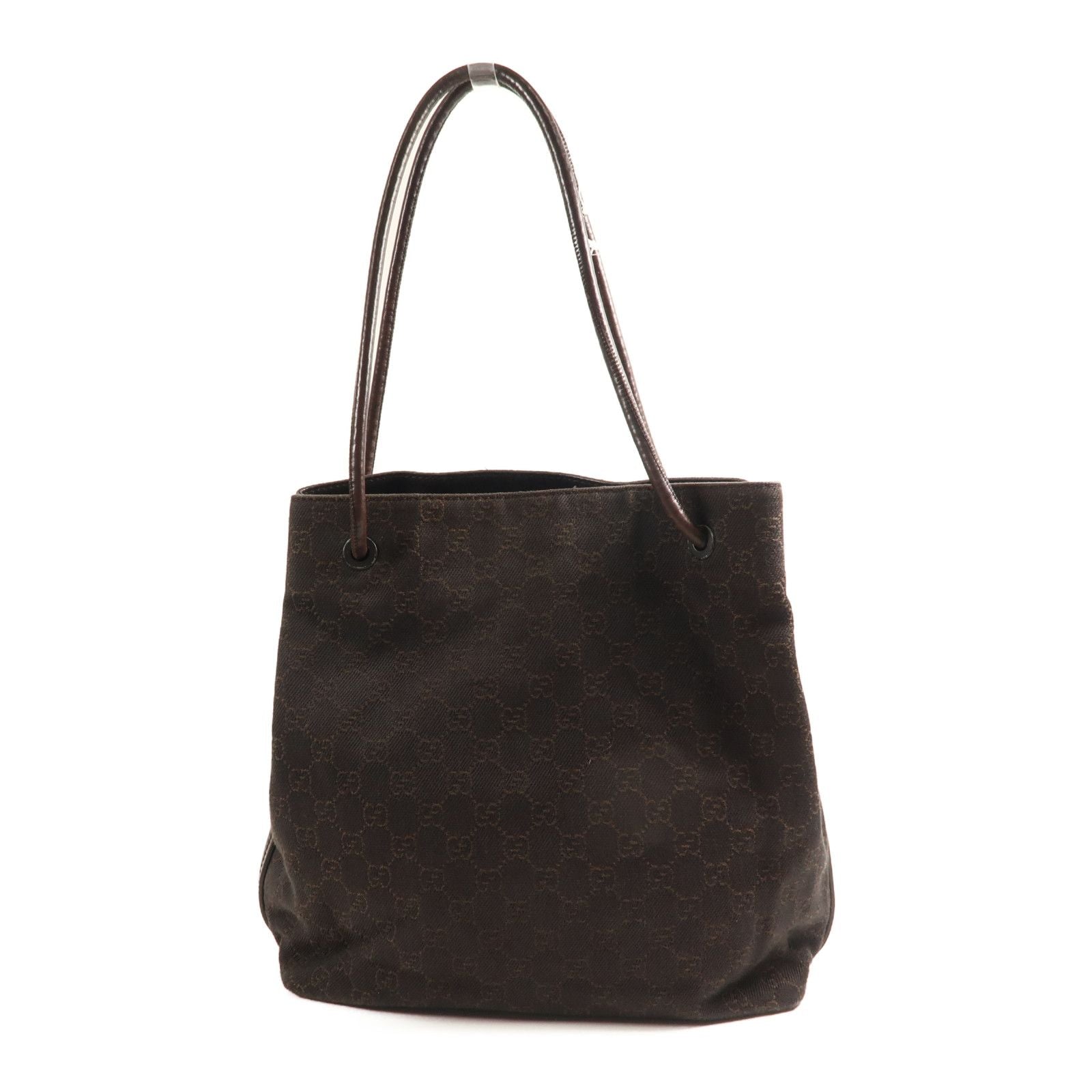 Gucci Canvas Shoulder Bag Brown Canvas 101841