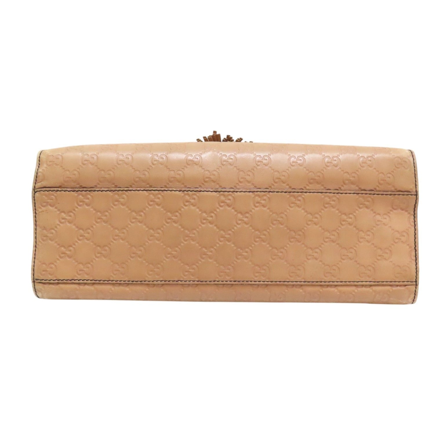 Gucci Guccissima Emily Shoulder Bag Calfskin Pink 295403