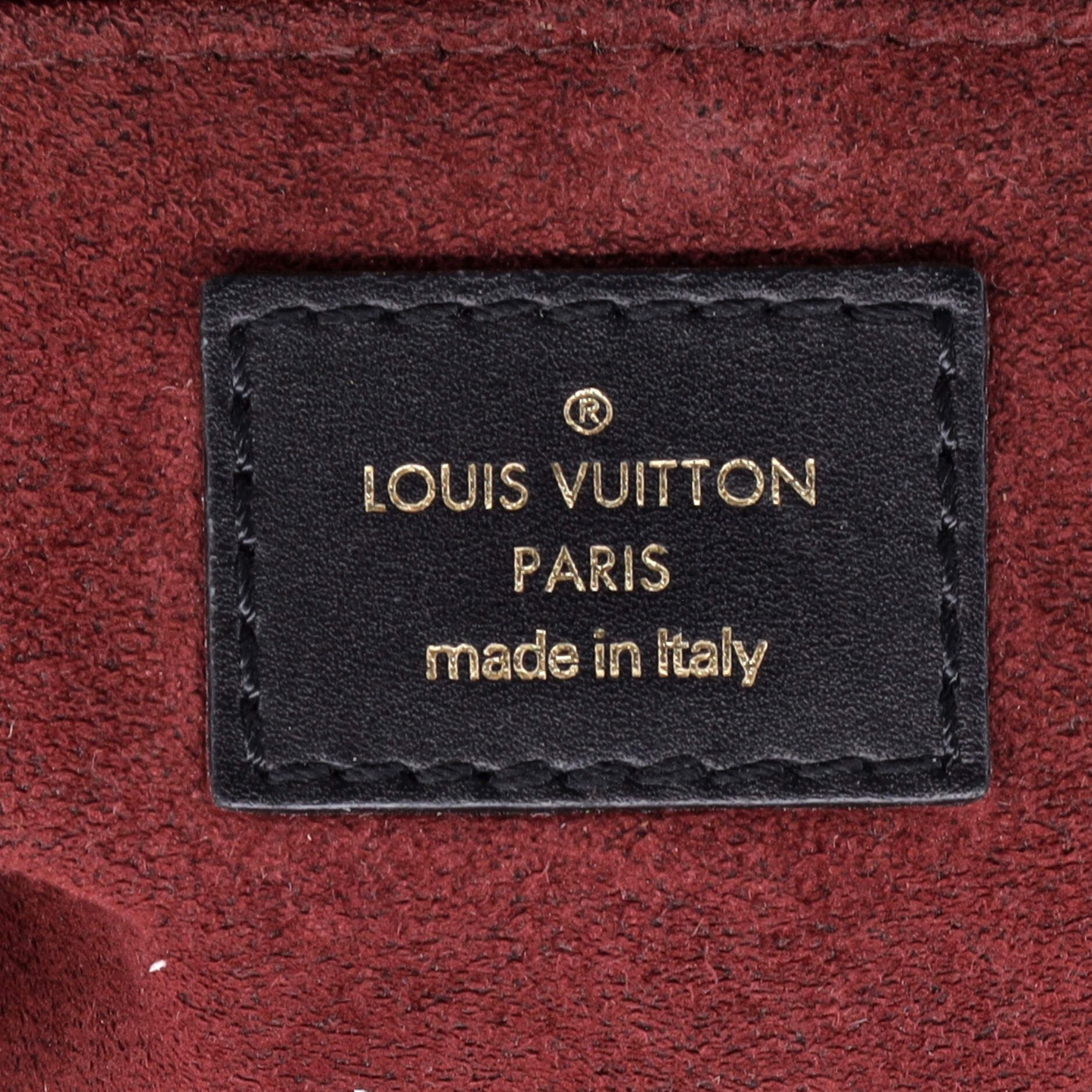 Louis Vuitton Vavin Handbag Damier With Leather Pm