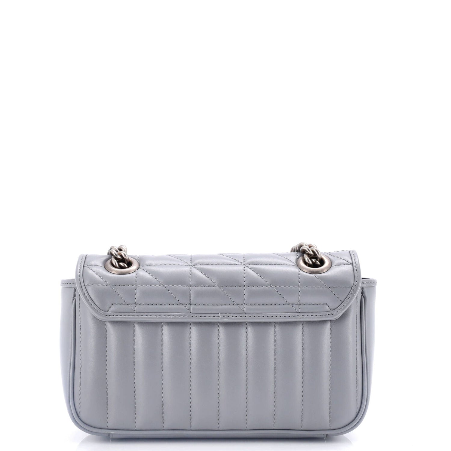 Gucci Calfskin Matelasse Aria Mini GG Marmont Shoulder Bag