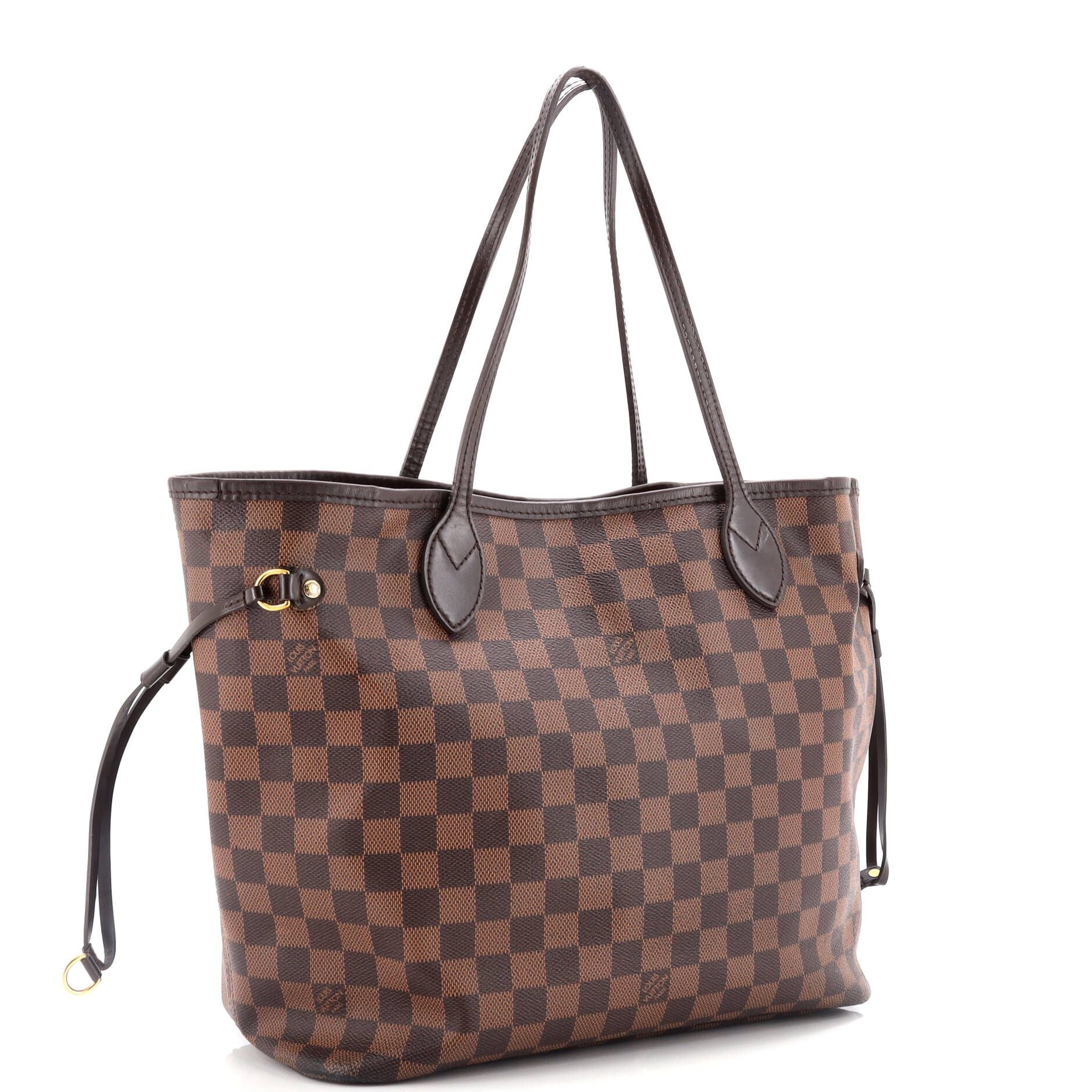 Louis Vuitton Neverfull Nm Tote Damier Mm