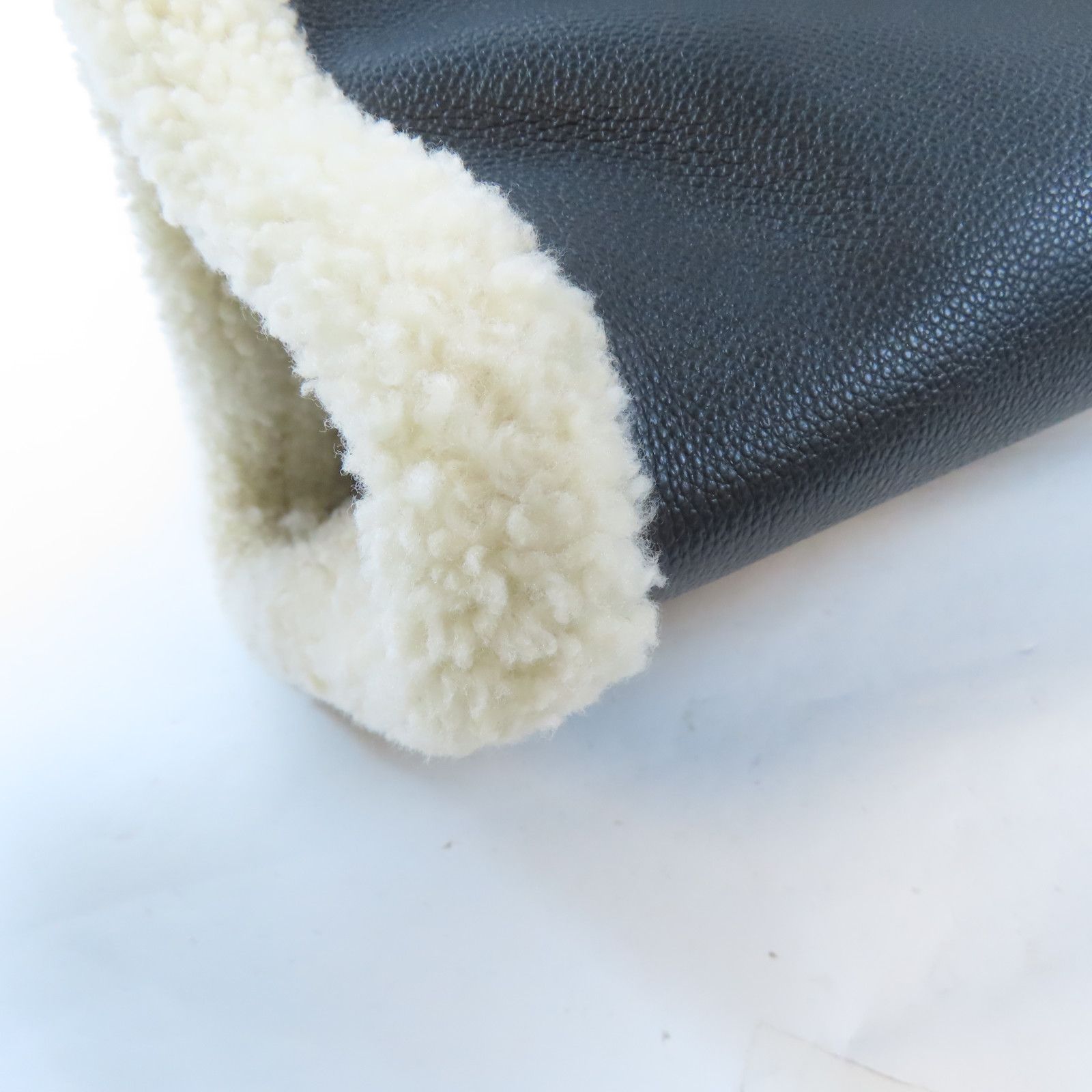 Louis Vuitton Cowhide Leather/wool On The Go Gm Tote Bag Hand-handed Shoulder Bag Black/white Black White Black 2way Sho