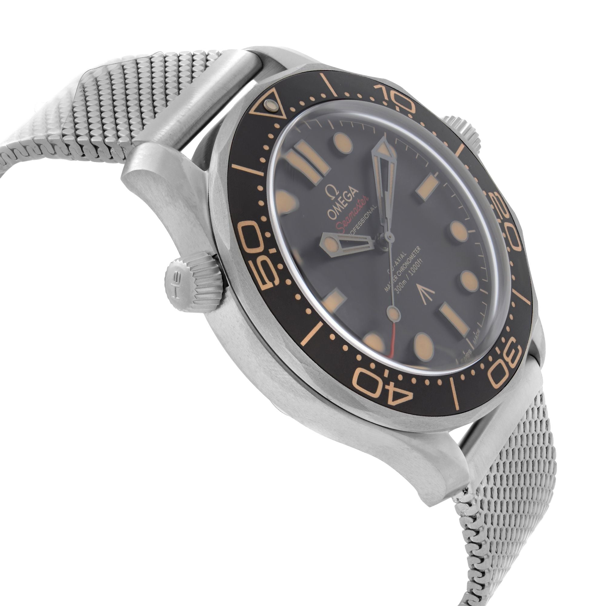 Omega Seamaster 300 Titanium 007 Edition No Time To Die 210.90.42.20.01.001