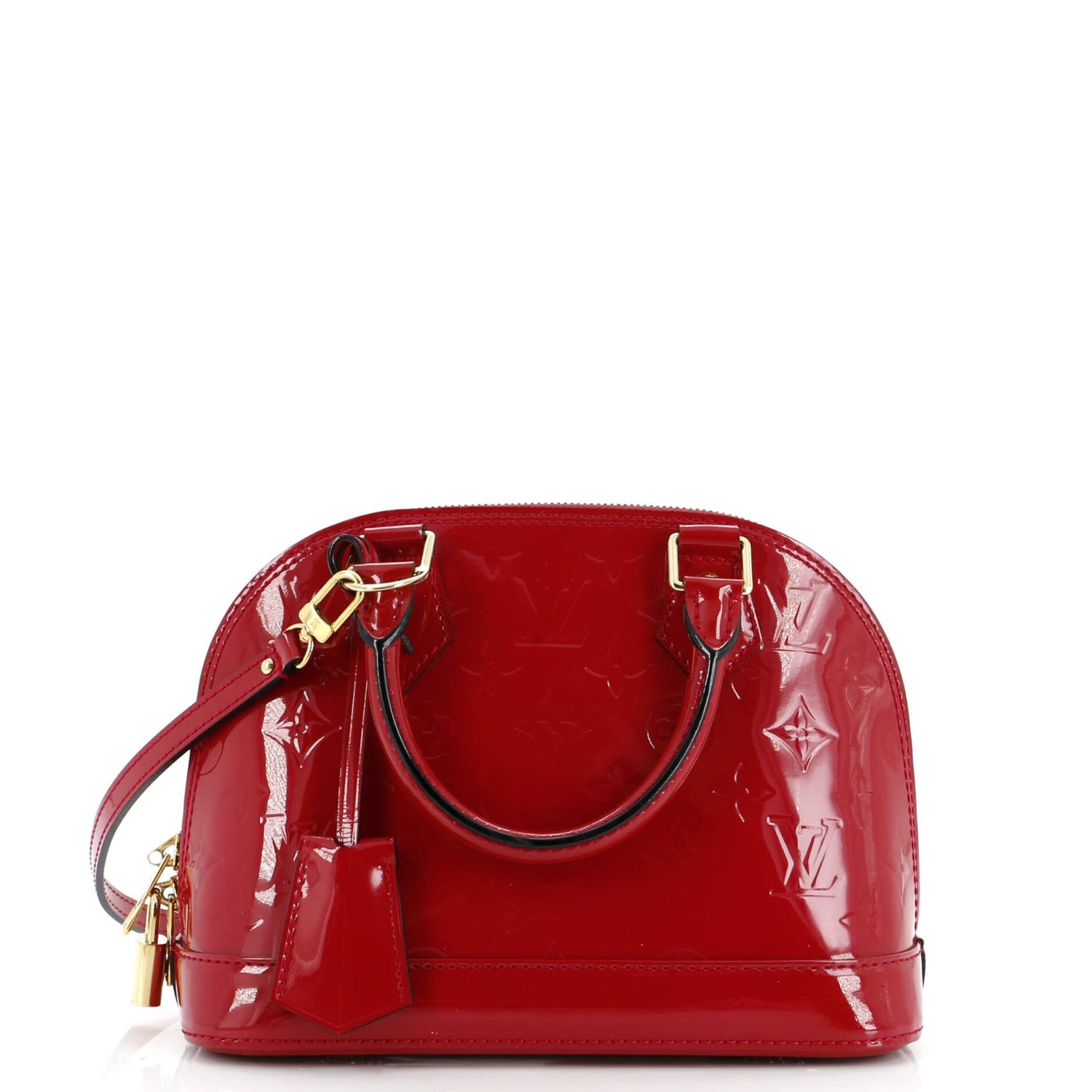Louis Vuitton Alma Handbag Monogram Vernis Bb