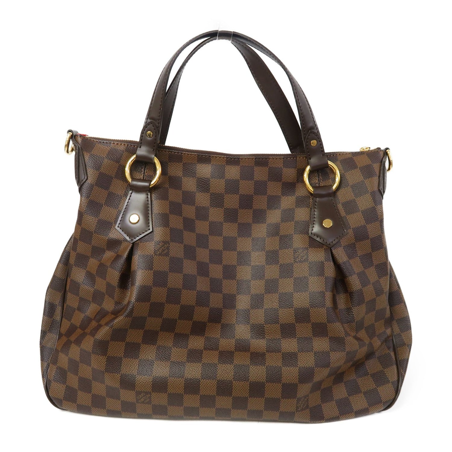Louis Vuitton Damier Evora Mm Gold Hand-ground Shoulder Bag For Back Bag Brown 2way Shoulder Bag N 41131
