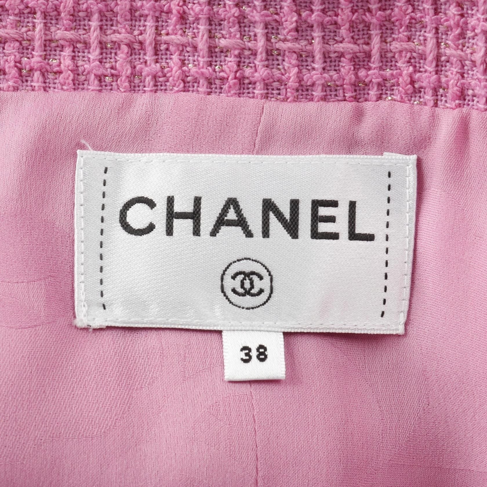 Chanel Pink Dress Cotton P 72558