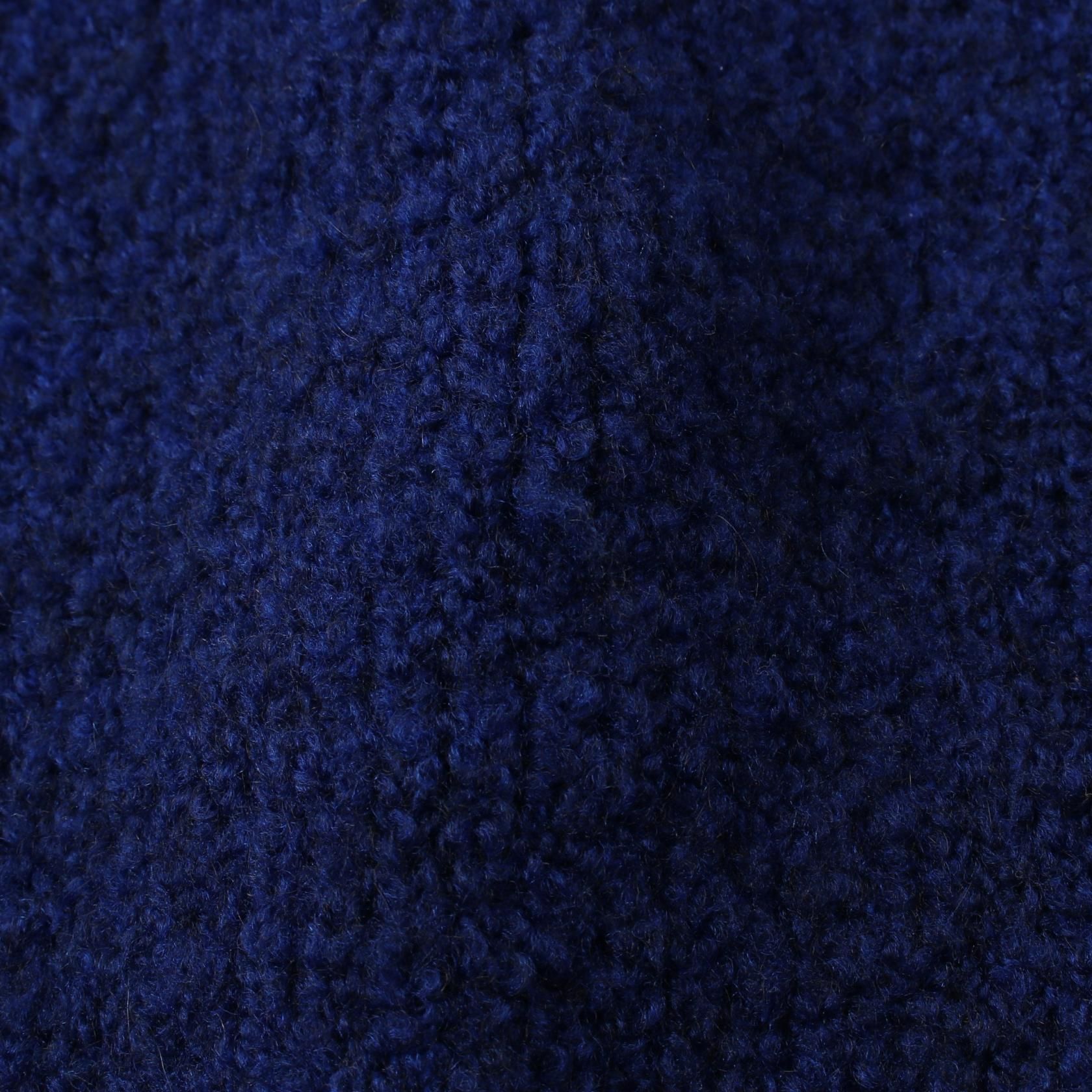 Louis Vuitton Lv Intarsia Knitwear Rm 202m Vss Hjn 18w Wool Yak Blue Mens L