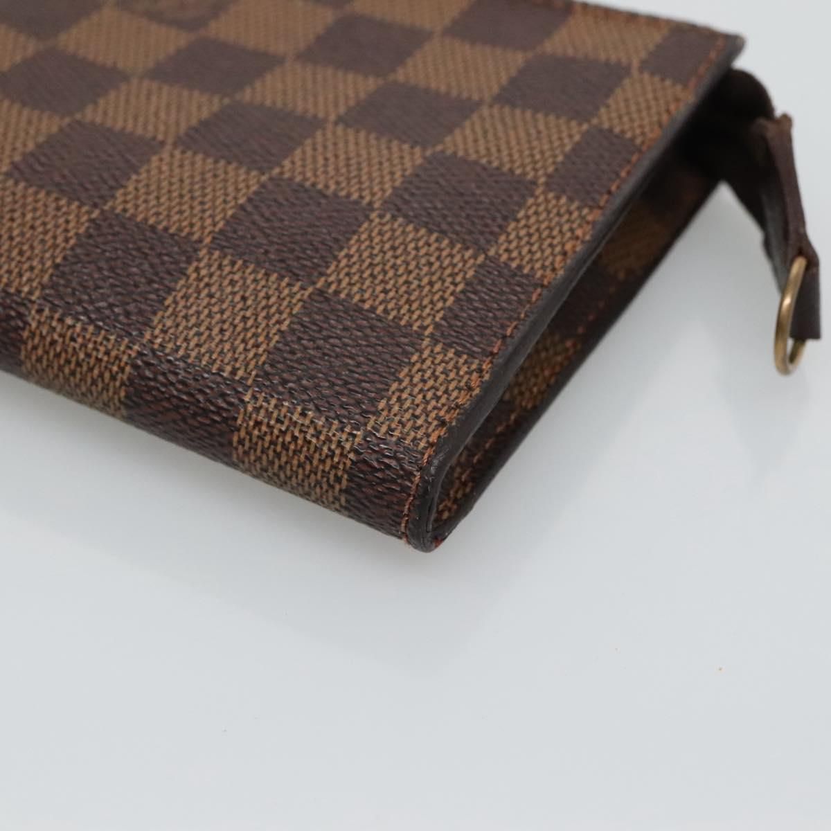 Louis Vuitton Damier Ebene Marais Pouch Lv Auth