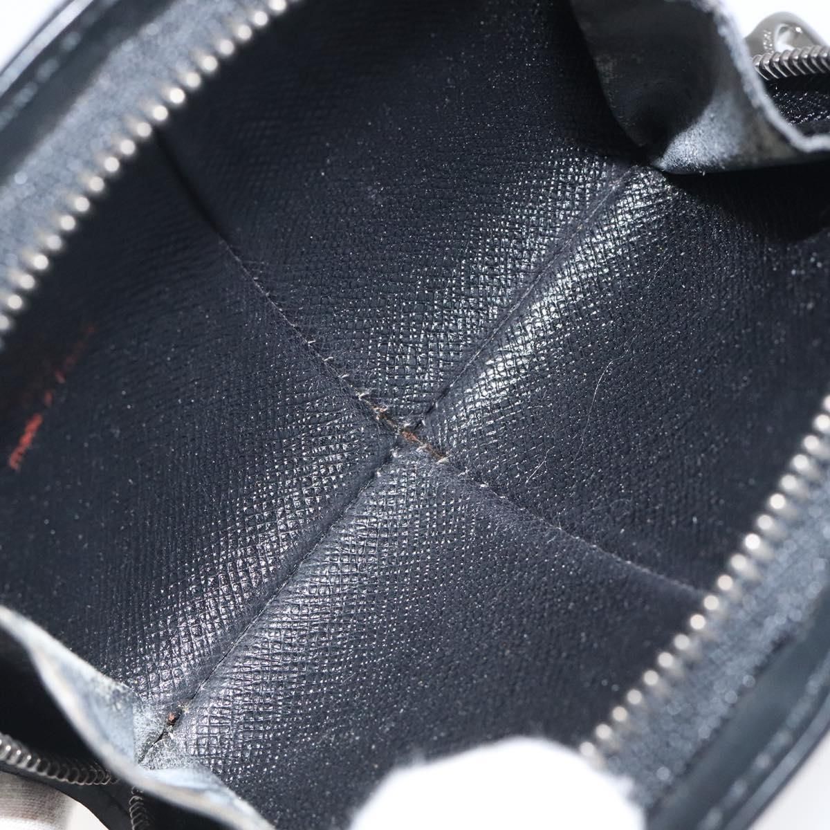 Louis Vuitton Epi Porte Monnaie Z Coin Purse Black M 63682 Lv Auth