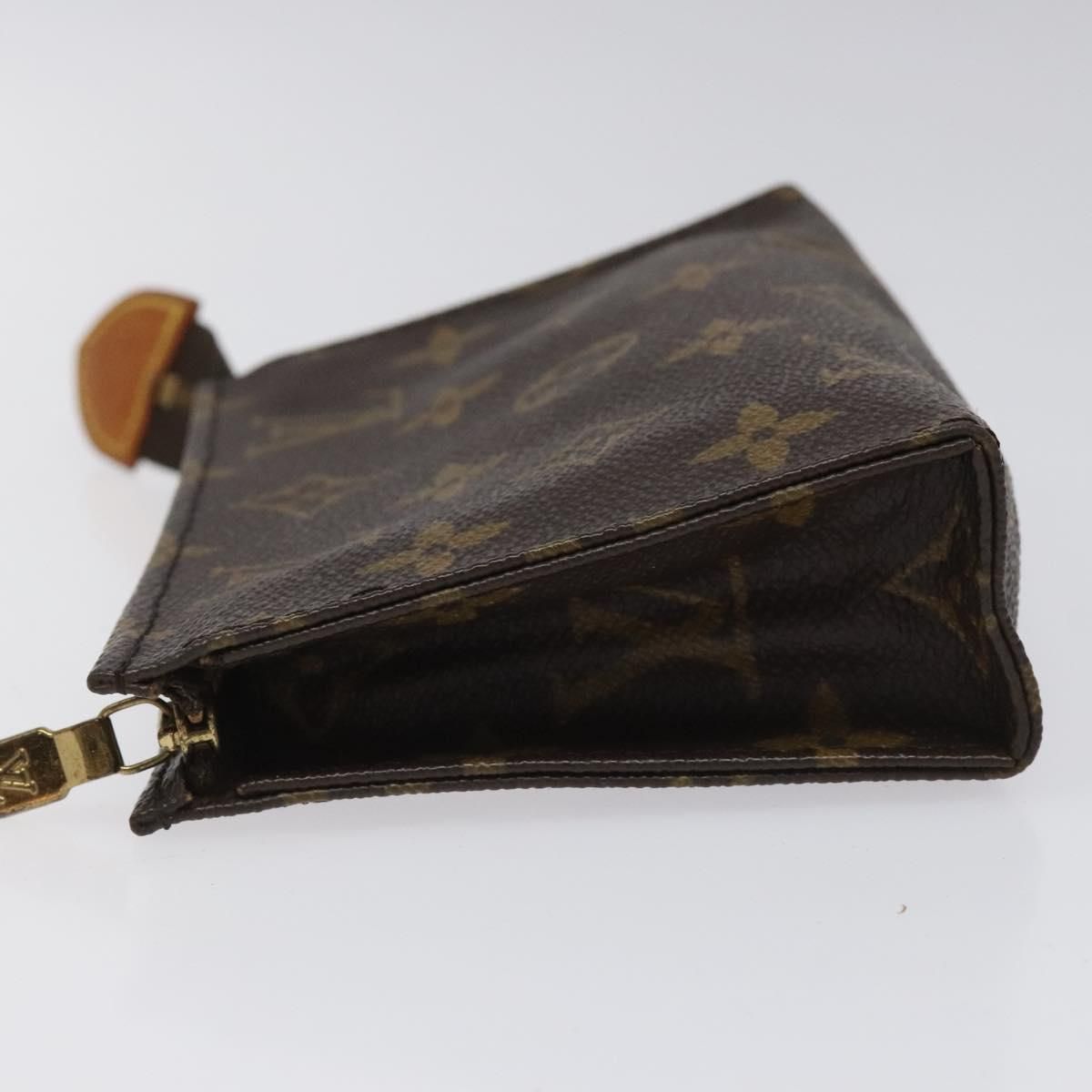Louis Vuitton Monogram Poche Toilette 15 Pouch M 47546 Lv Auth