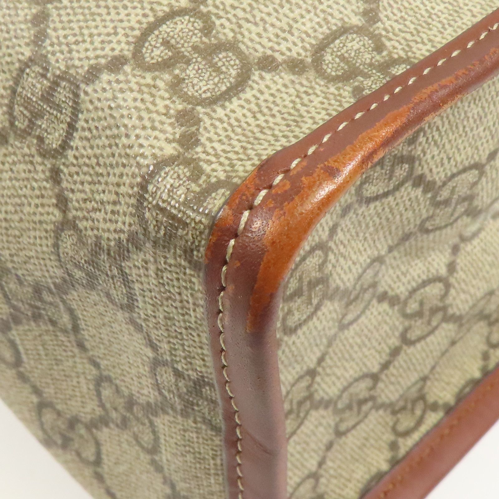 Gucci GG Plus Monogram Small Signature Web Loop Vertical Tote