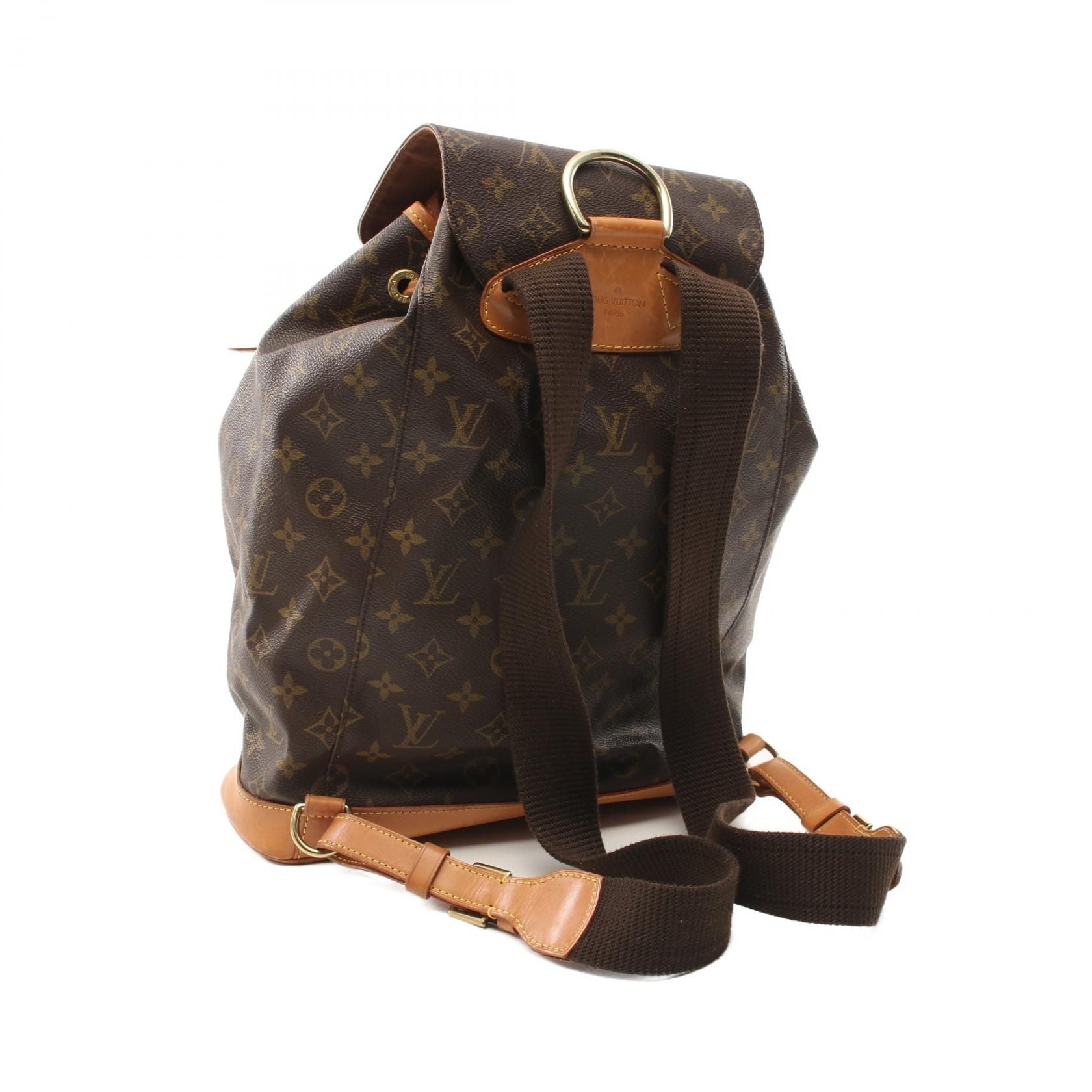 Louis Vuitton Montsouris Gm Brown Backpack Backpack M 51135