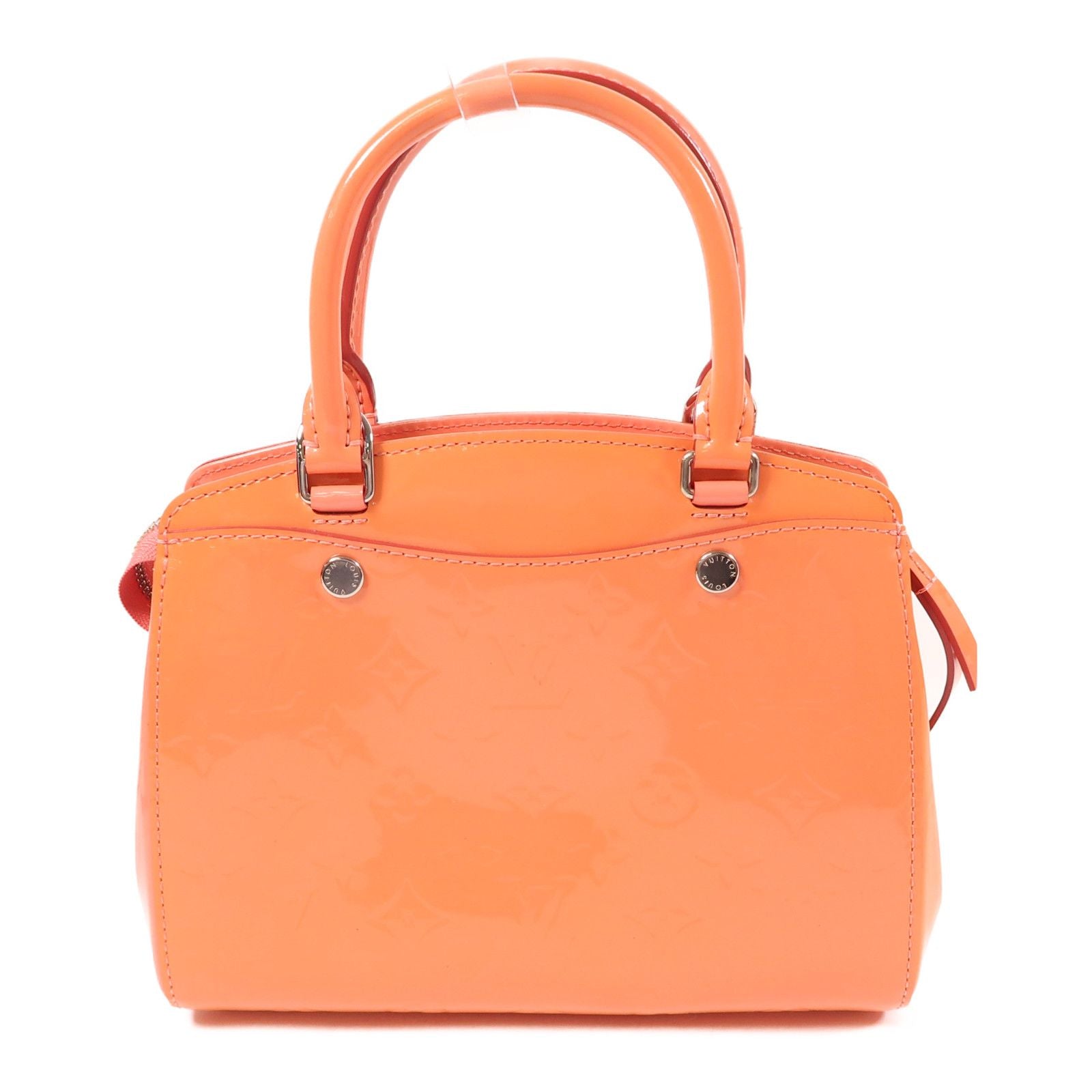 Louis Vuitton Vernis Shoulder Bag Orange 2way Shoulder Bag M 50809