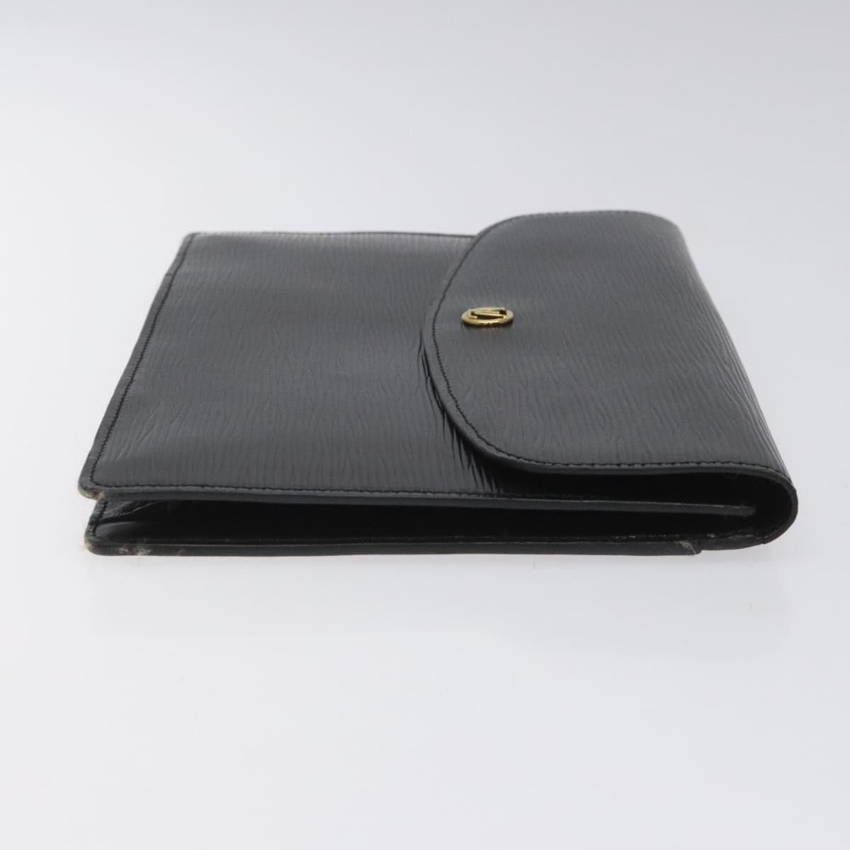 Louis Vuitton Epi Montaigne 27 Clutch Bag Black M 52652 Lv Auth