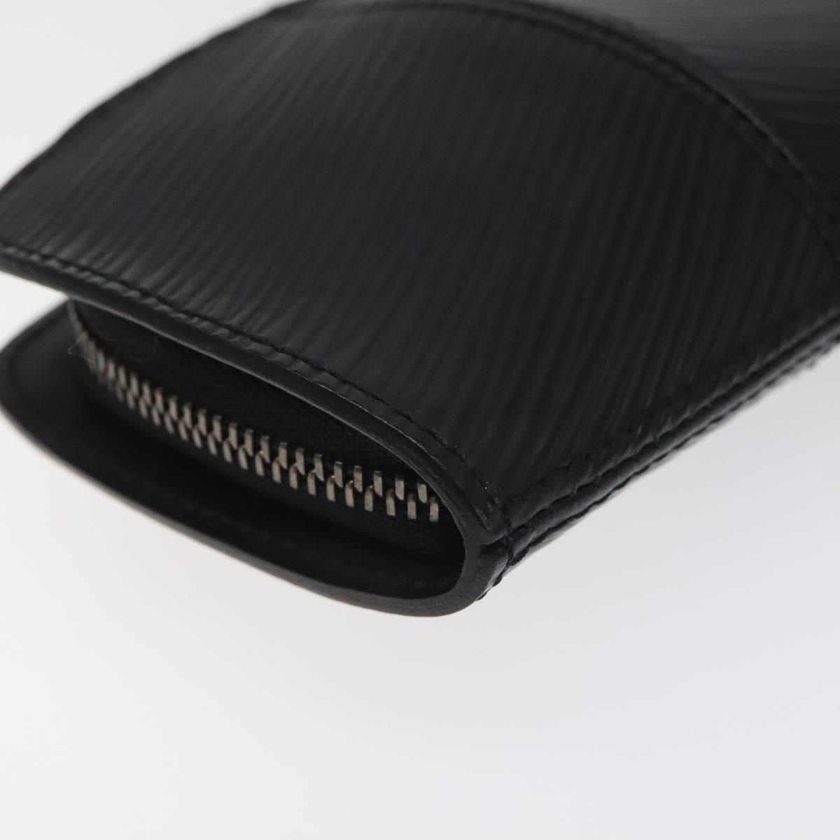 Louis Vuitton Epi Porte Monnaie Z Coin Purse Black M 63682 Lv Auth