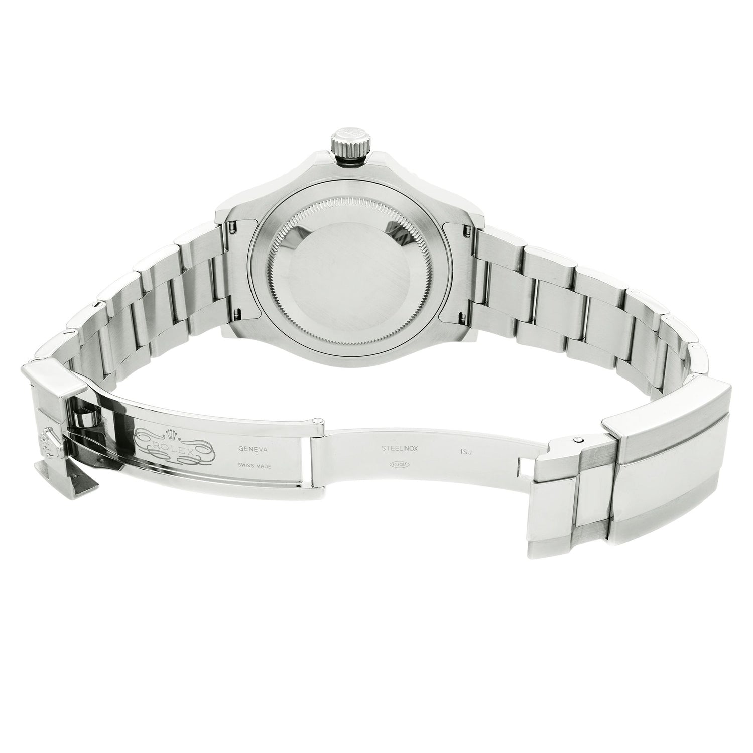 Rolex Yacht-master 40mm Platinum Steel Blue Dial Automatic Mens Watch 116622