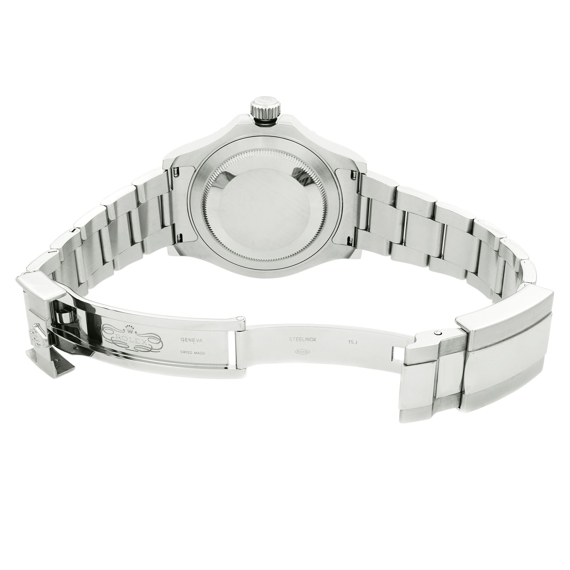 Rolex Yacht-master 40mm Platinum Steel Blue Dial Automatic Mens Watch 116622