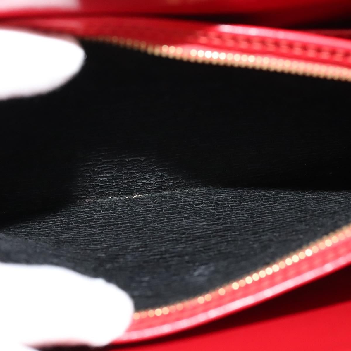 Louis Vuitton Epi Capuchin Shoulder Bag Red M 52347 Lv Auth