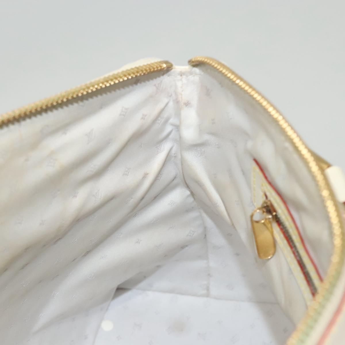 Louis Vuitton Suhari Rock It Pm Hand Bag White M 91887 Lv Auth