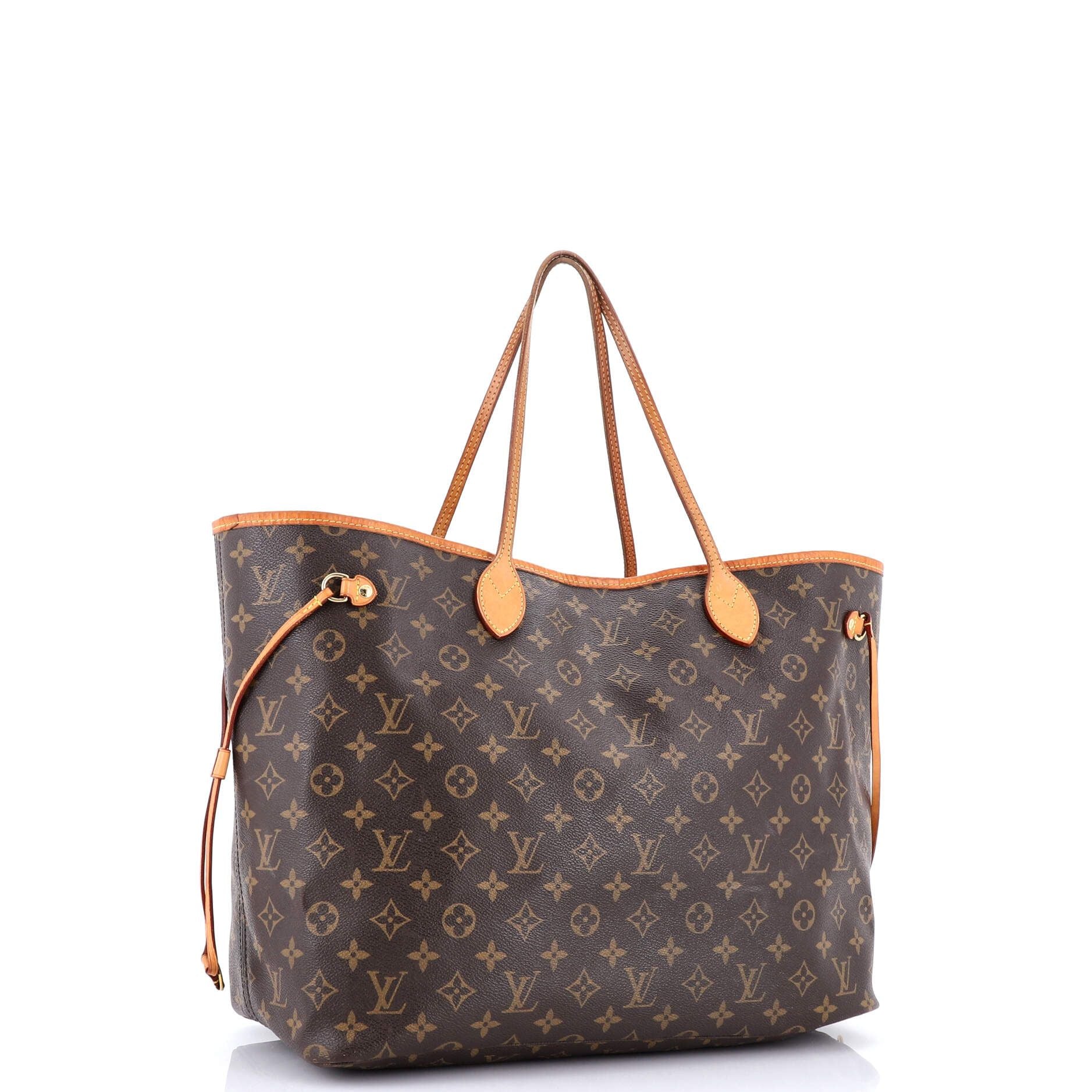 Louis Vuitton Neverfull Nm Tote Monogram Canvas Gm