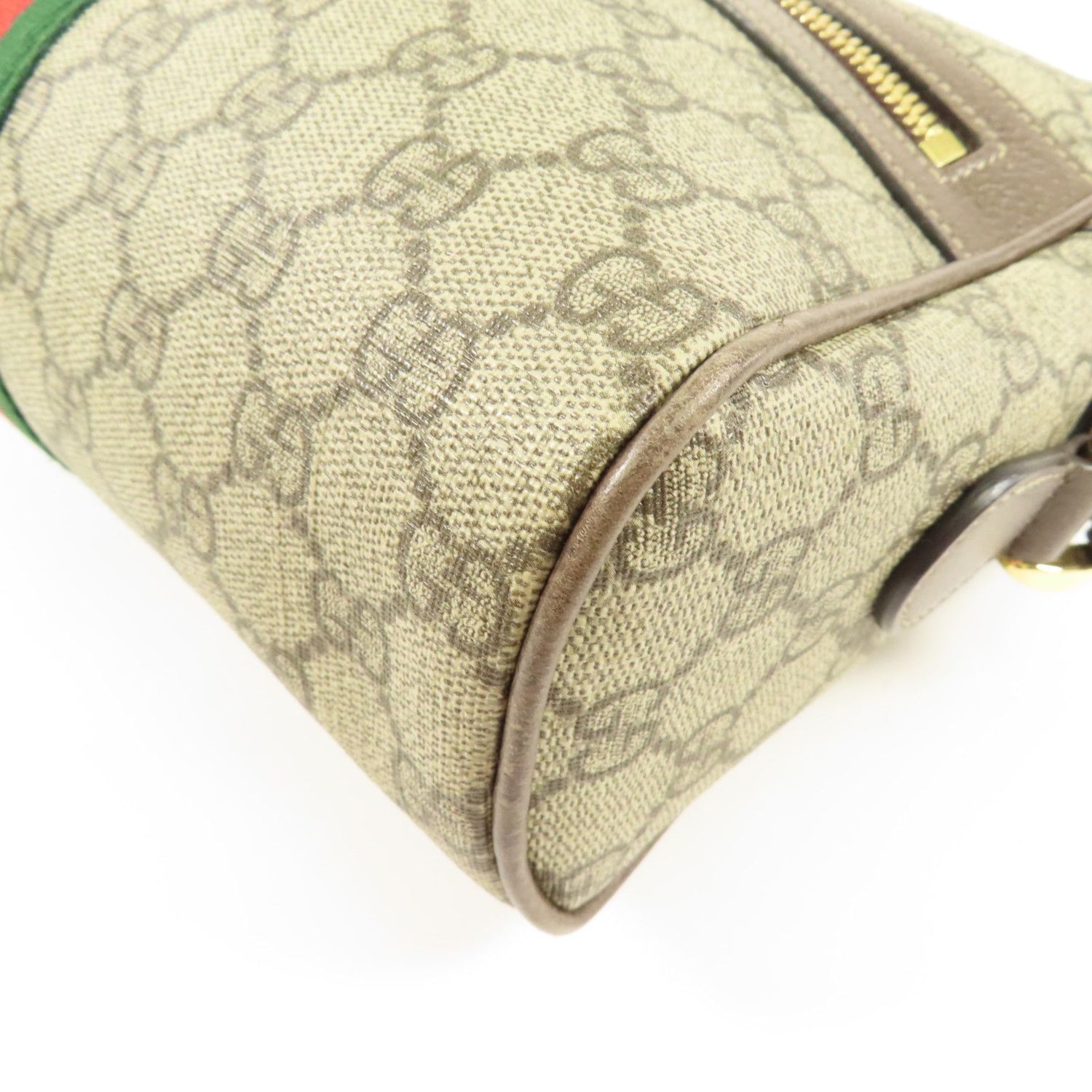 Gucci Small Ophidia Web Shoulder Bag, GG Supreme