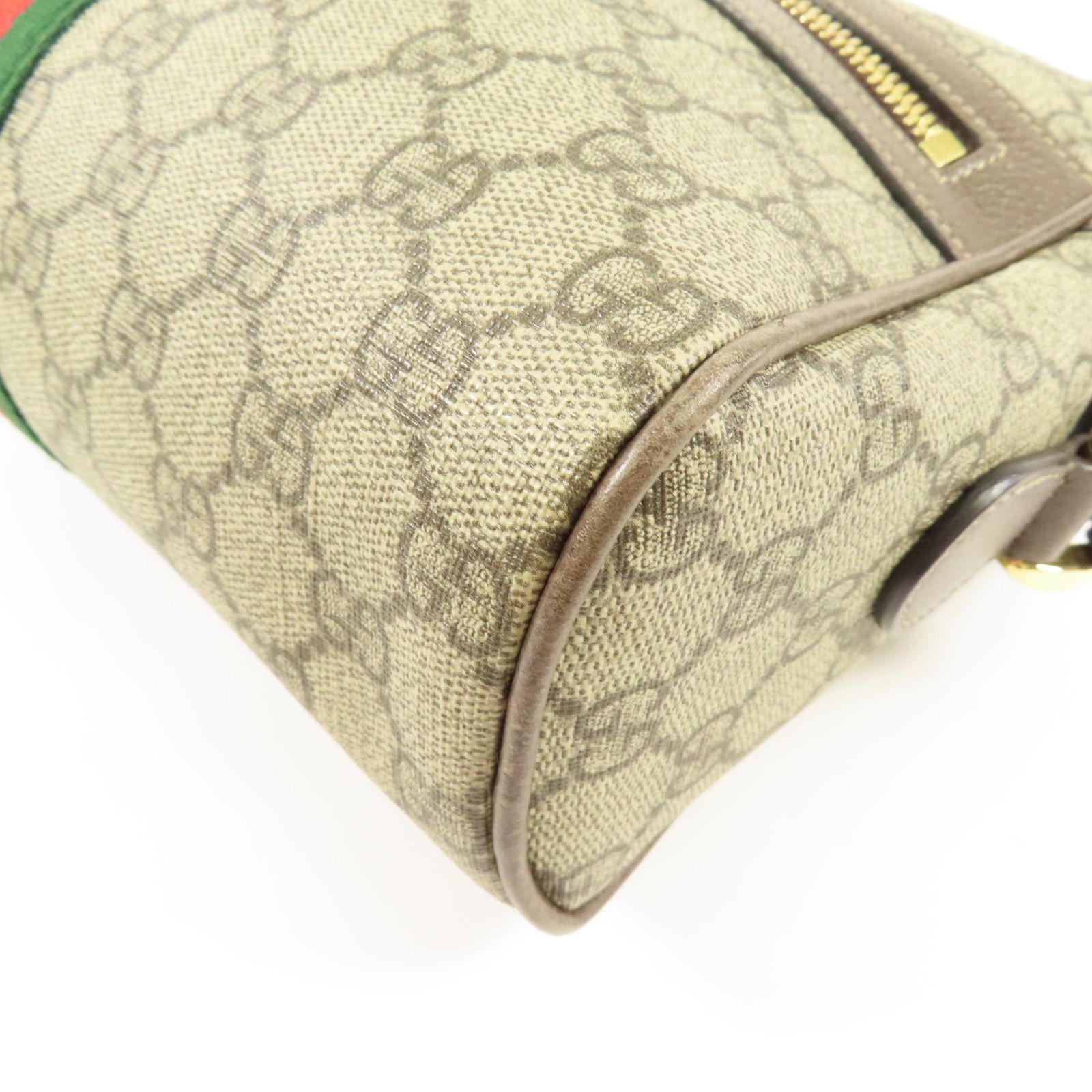 Gucci Small Ophidia Web Shoulder Bag, GG Supreme
