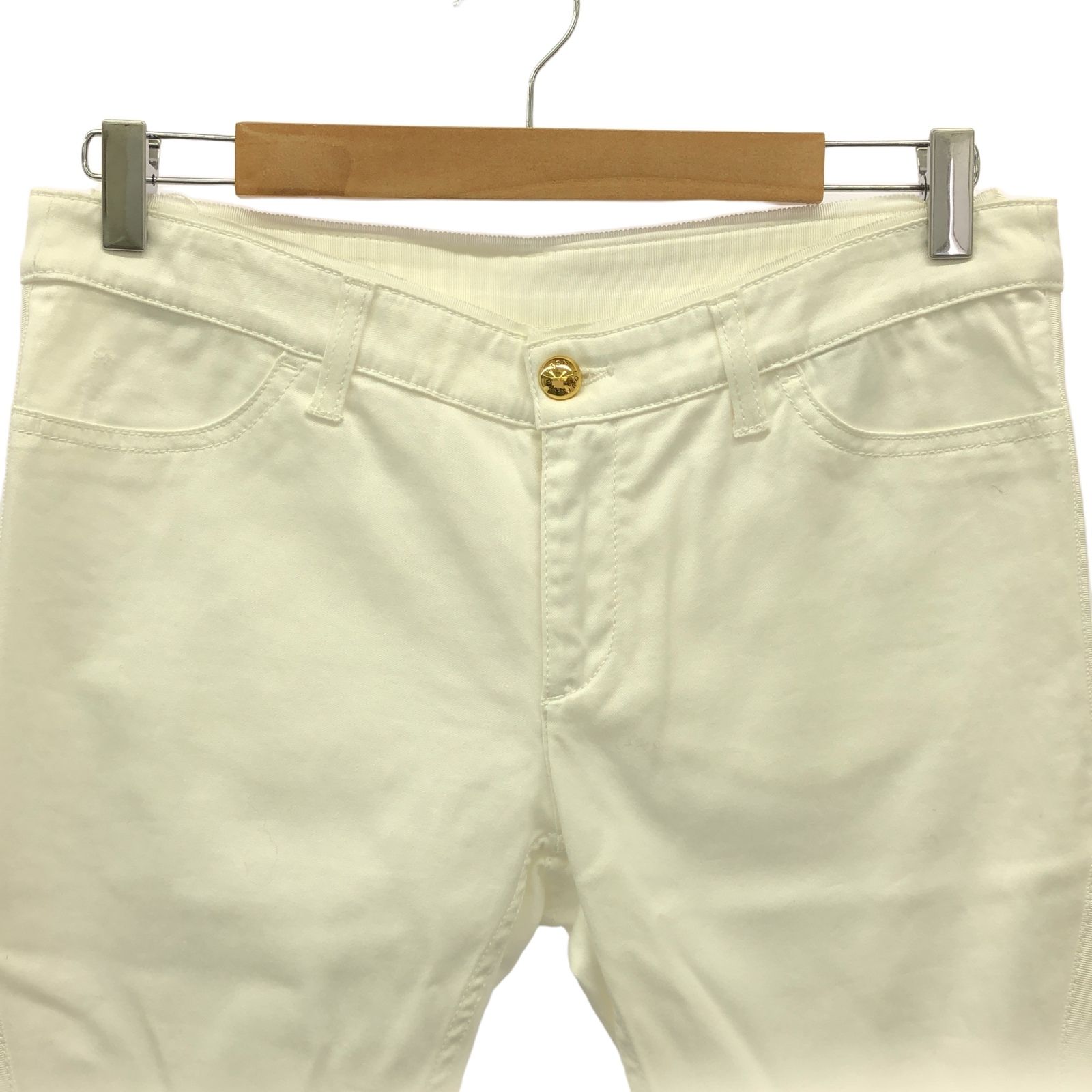 Louis Vuitton White/camel White Pants