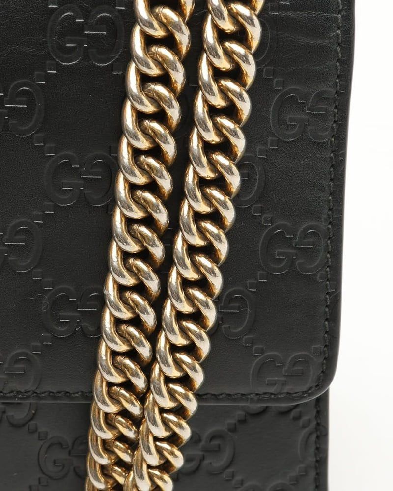 Gucci Medium Guccissima Padlock Bag
