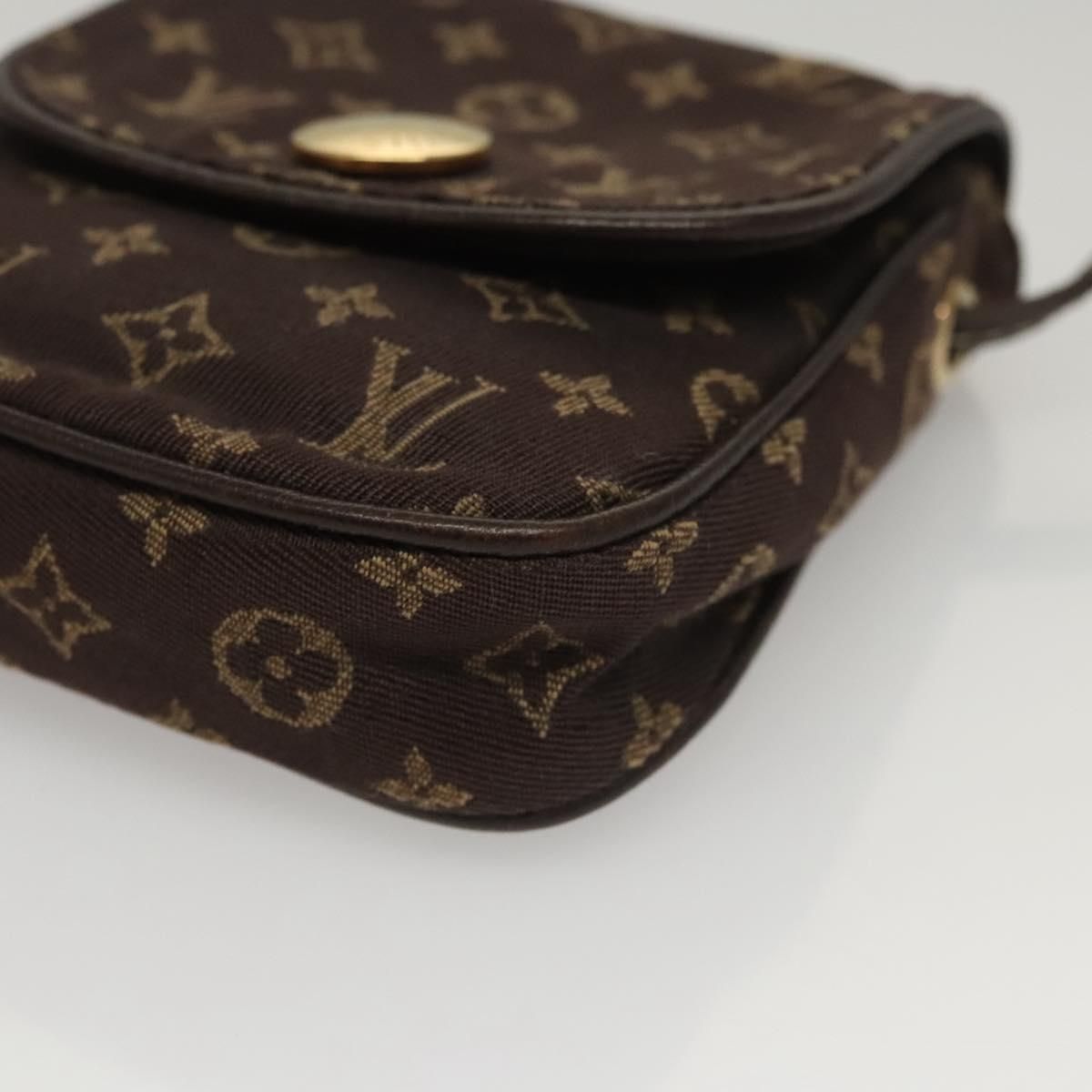 Louis Vuitton Monogram Mini Pochette Cancun Pouch Brown M 95313 Lv Auth