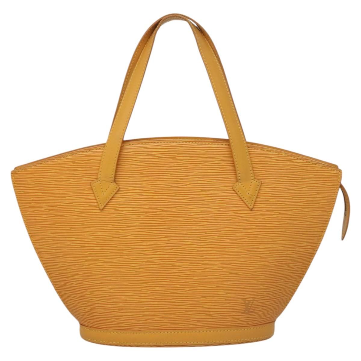Louis Vuitton Epi Saint Jacques Hand Bag Yellow M 52279 Lv Auth