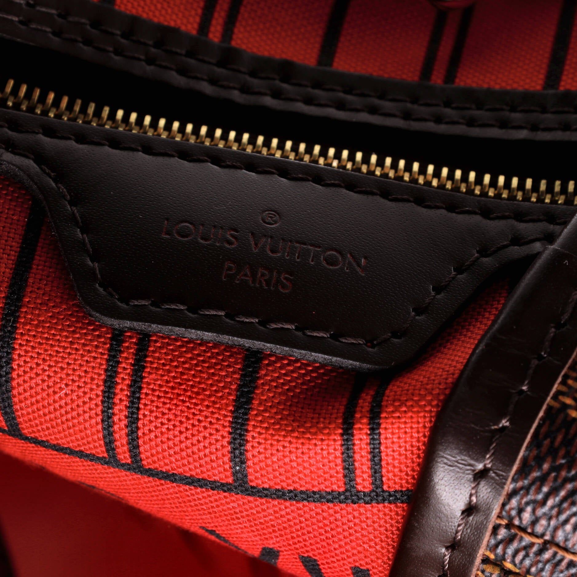 Louis Vuitton Neverfull Nm Tote Damier Mm