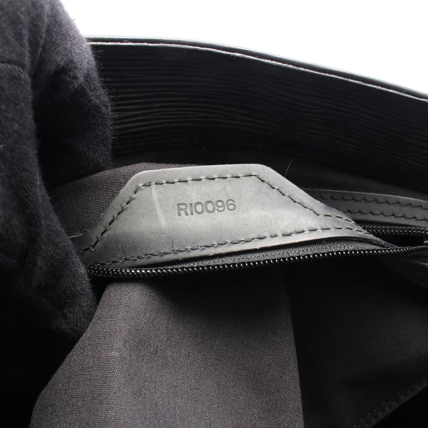 Louis Vuitton Sac Plat Black Tote Bag M 59242